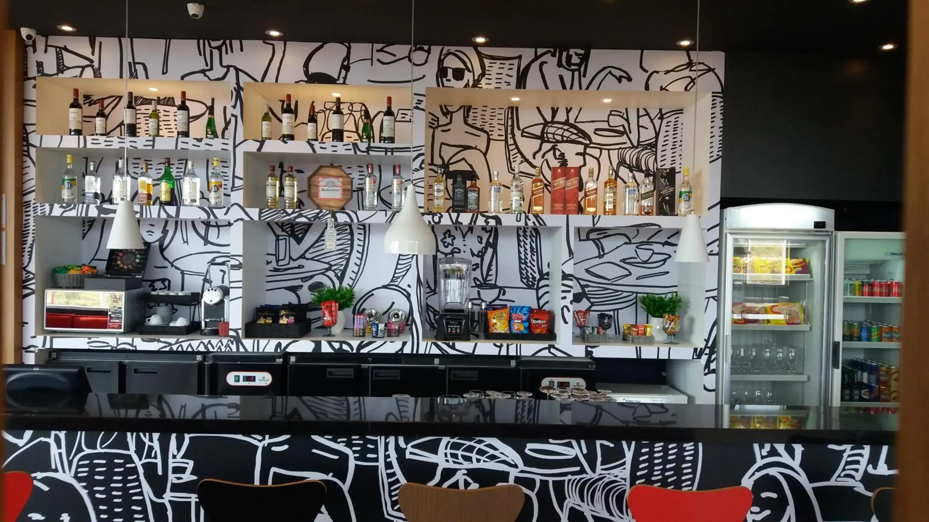 Lounge or bar in Hotel Ibis Tatui Lounge or bar in Hotel Ibis Tatui