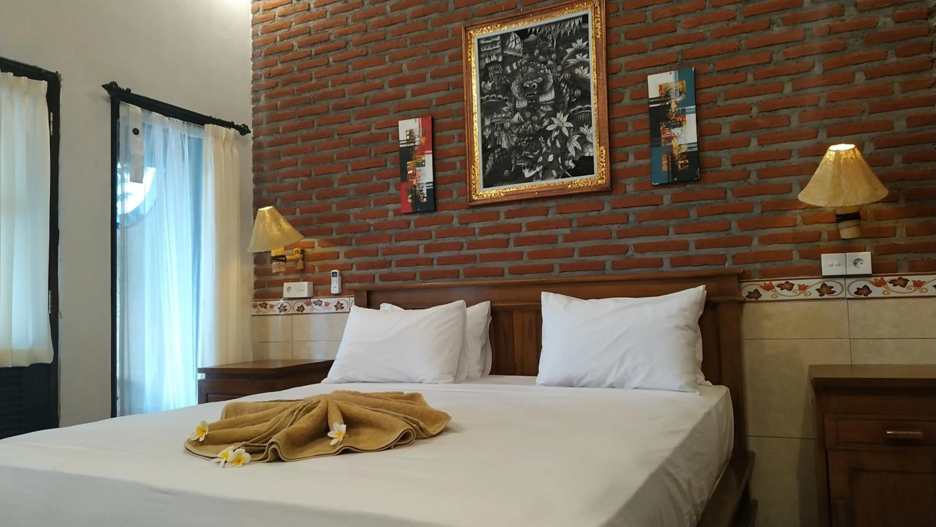 Bedroom, Bed in Eliska Sari Bungalows Sumberkima