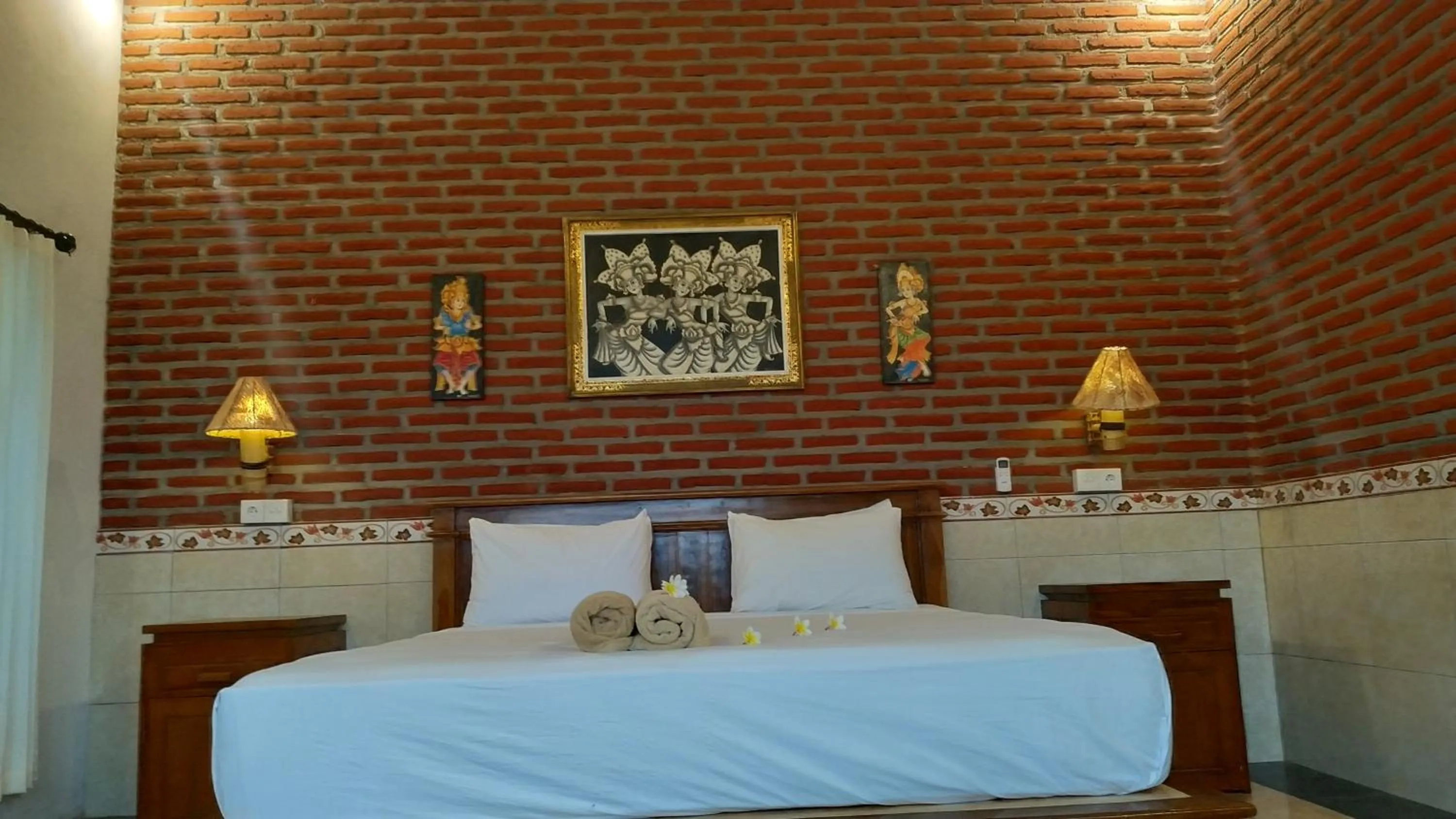 Bedroom, Bed in Eliska Sari Bungalows Sumberkima