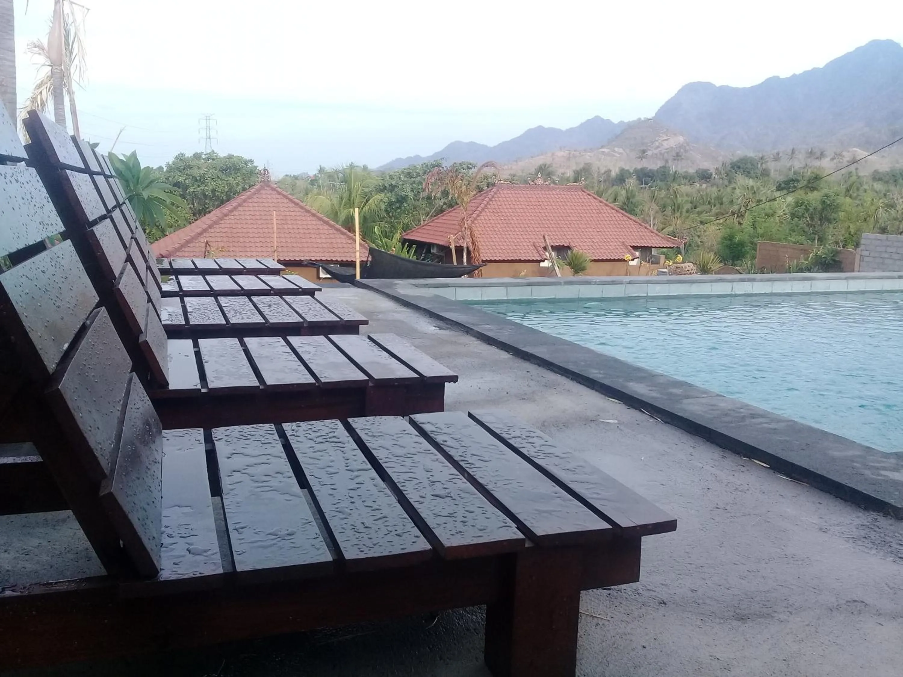 Mountain view in Eliska Sari Bungalows Sumberkima