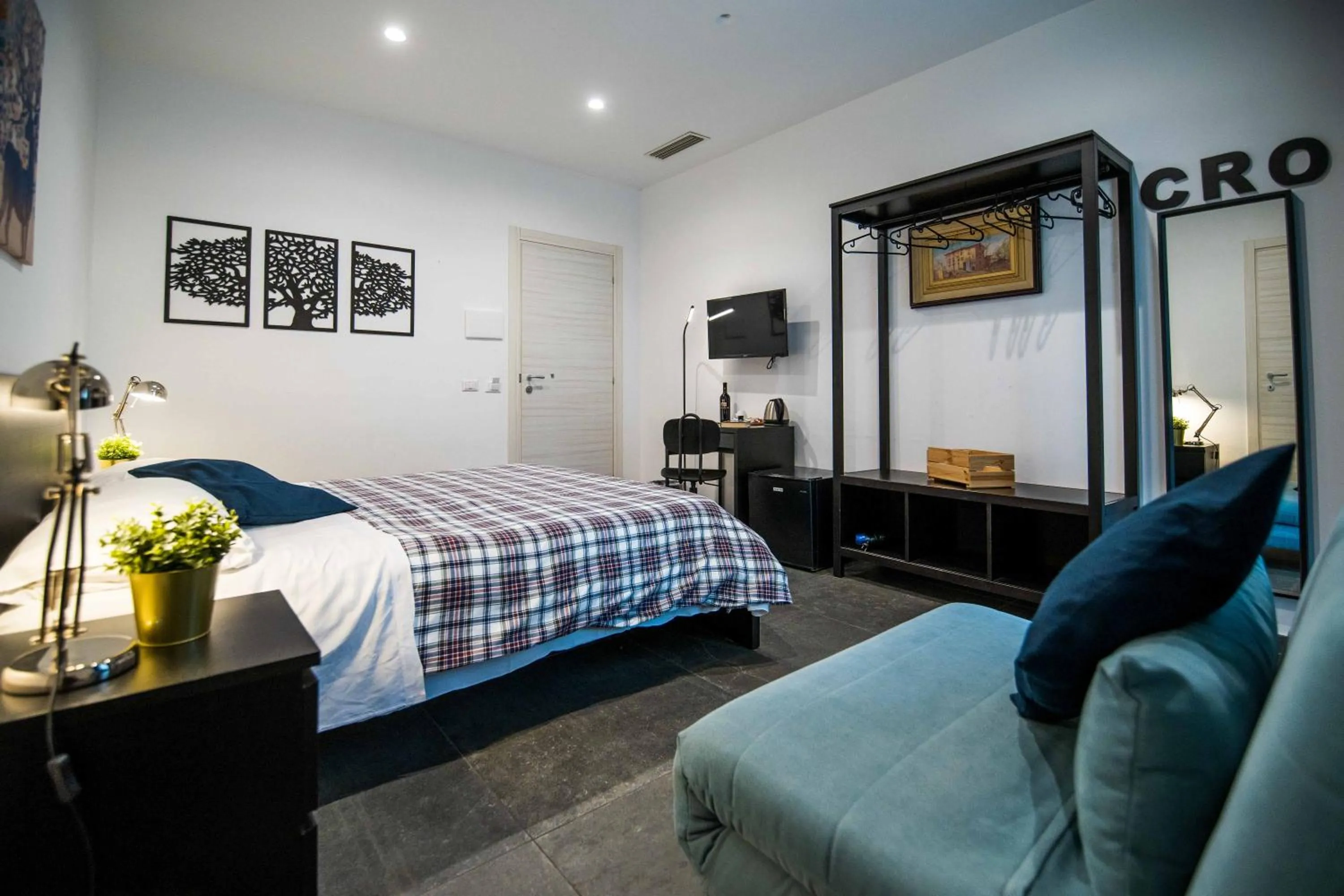 Photo of the whole room, Bed in Quattro Briganti