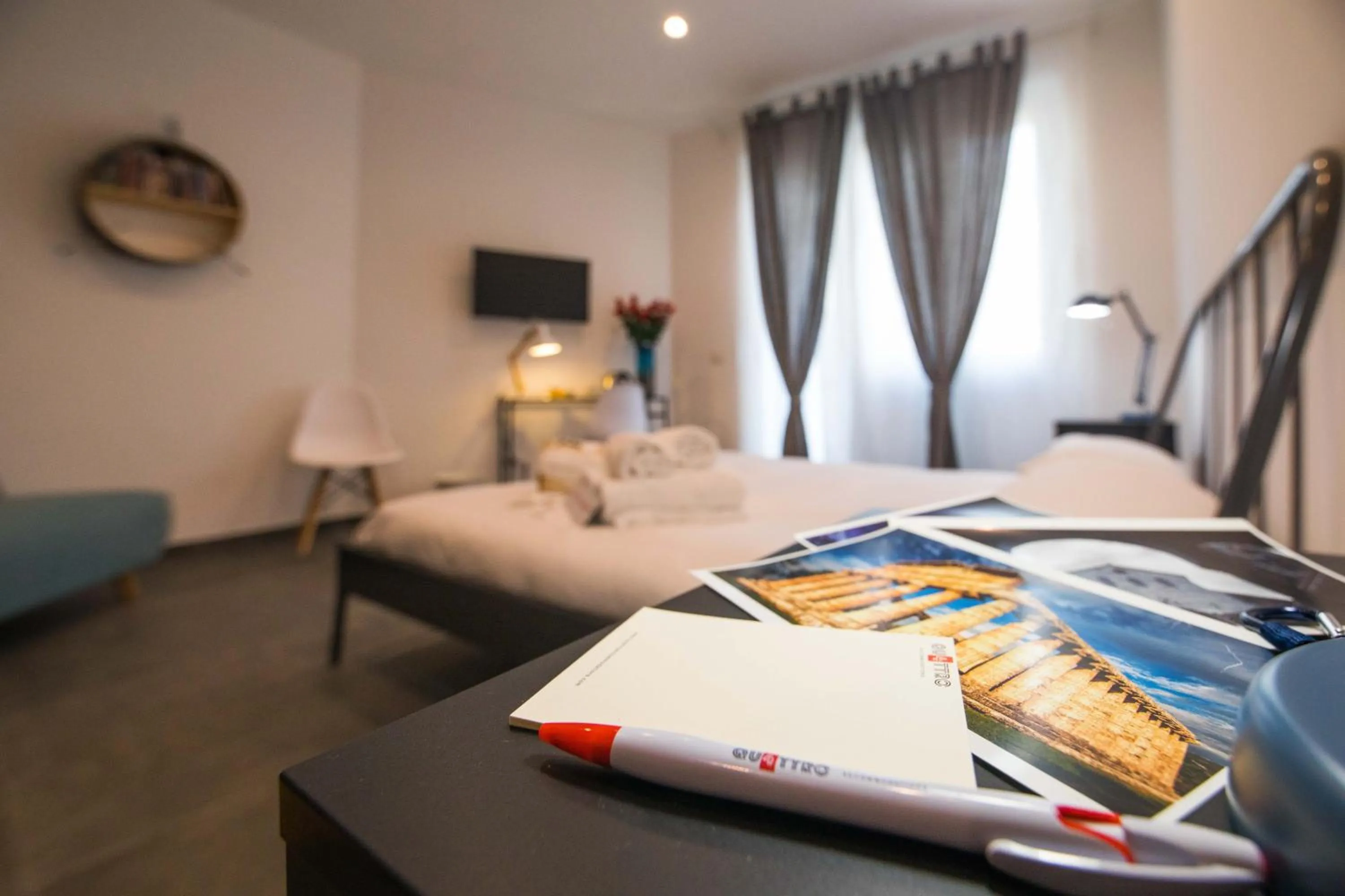 Photo of the whole room, Bed in Quattro Briganti