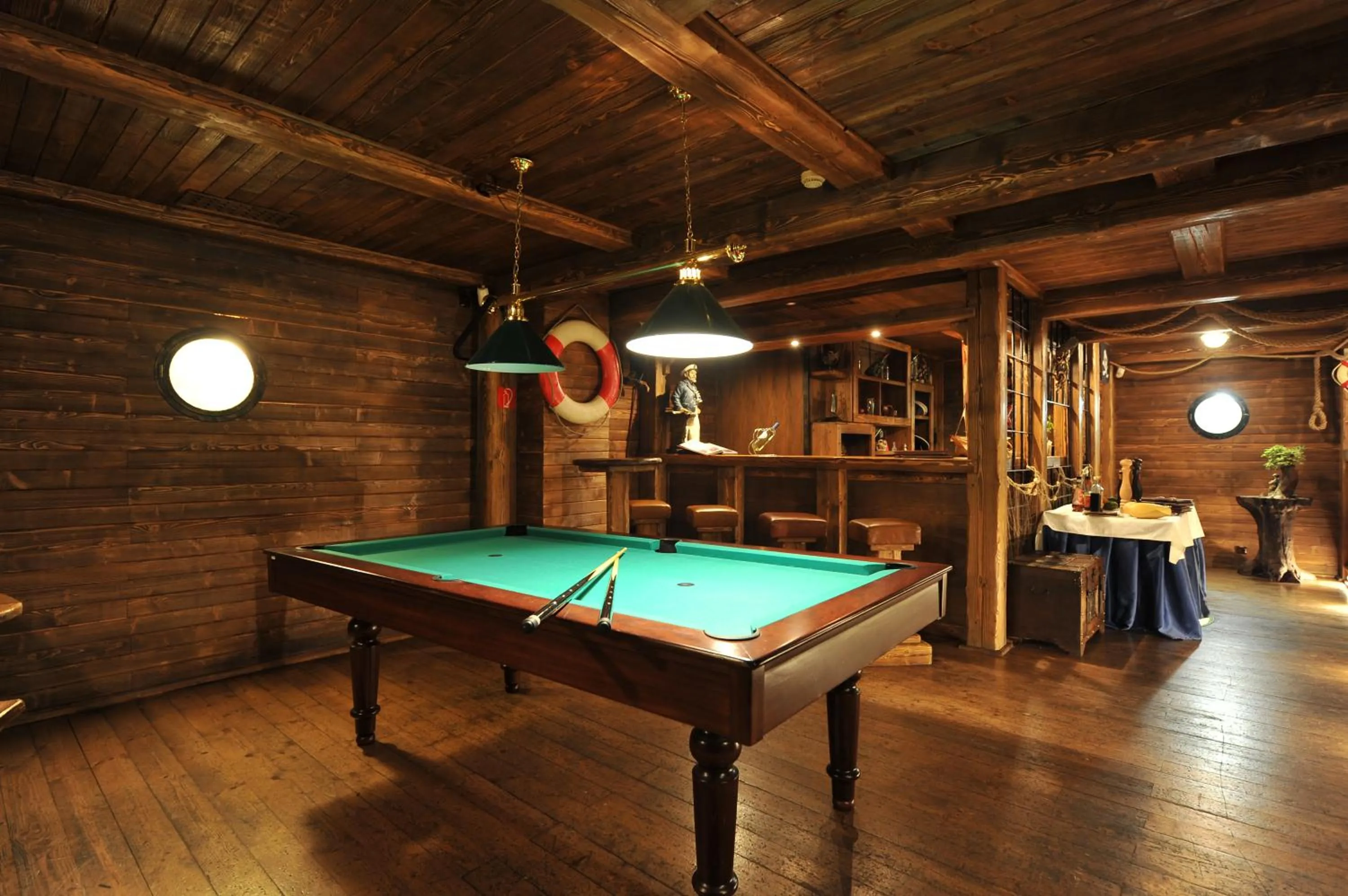 Billiard in Hotel Kormorán