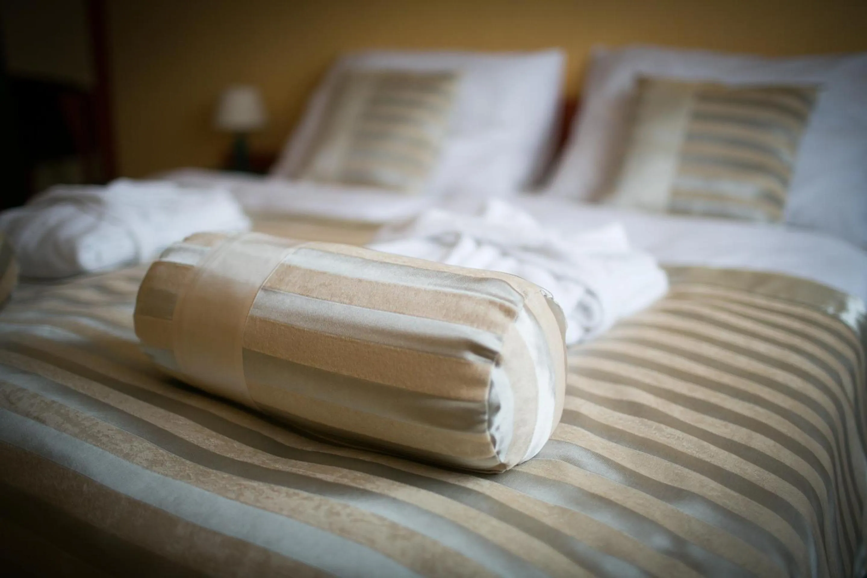 Bed in Hotel Kormorán