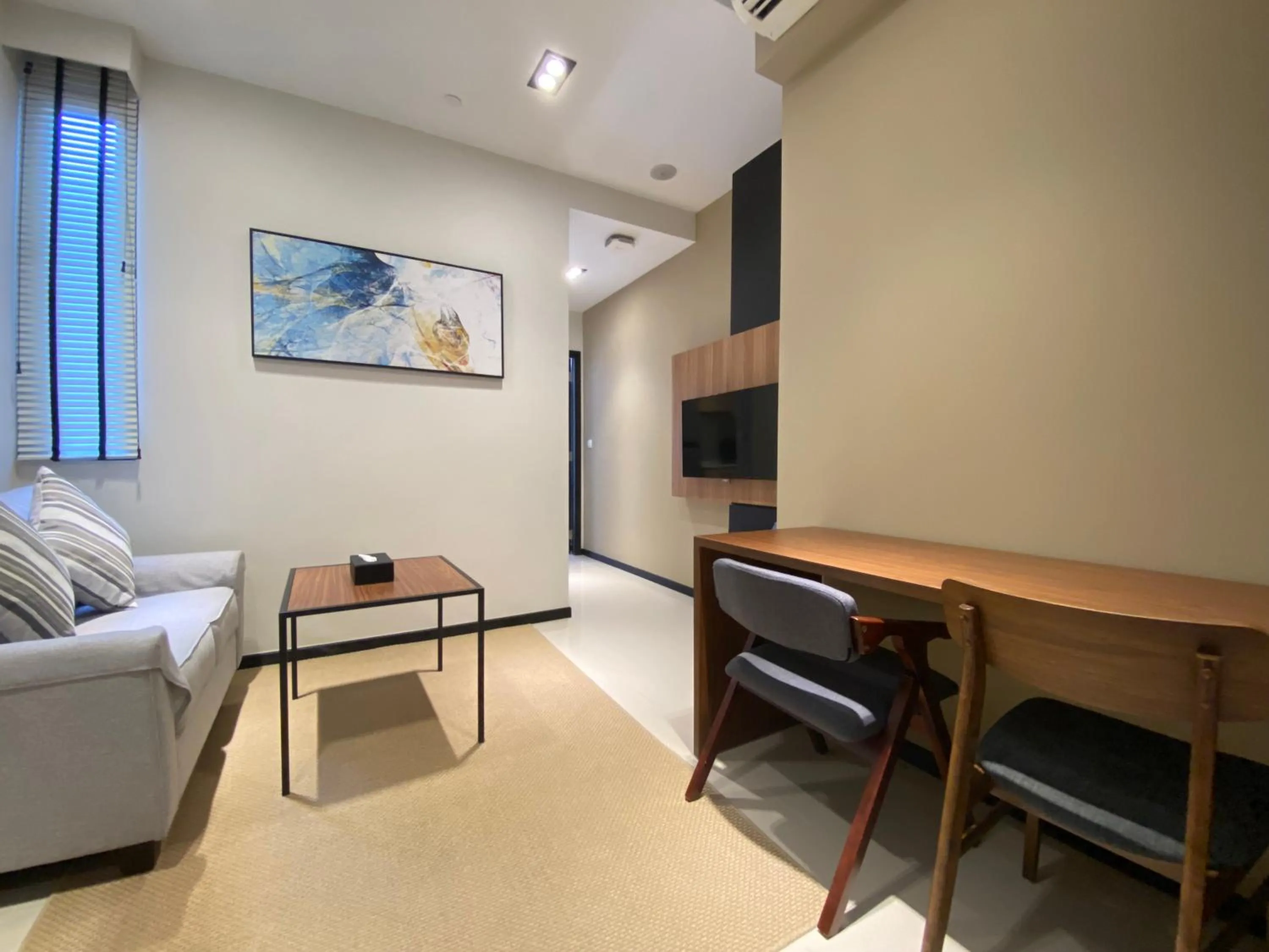 Living room in Momentus Serviced Residences Novena