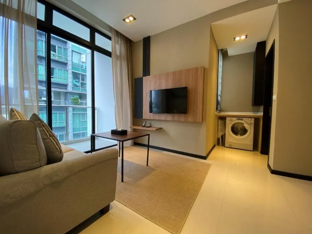 Living room in Momentus Serviced Residences Novena