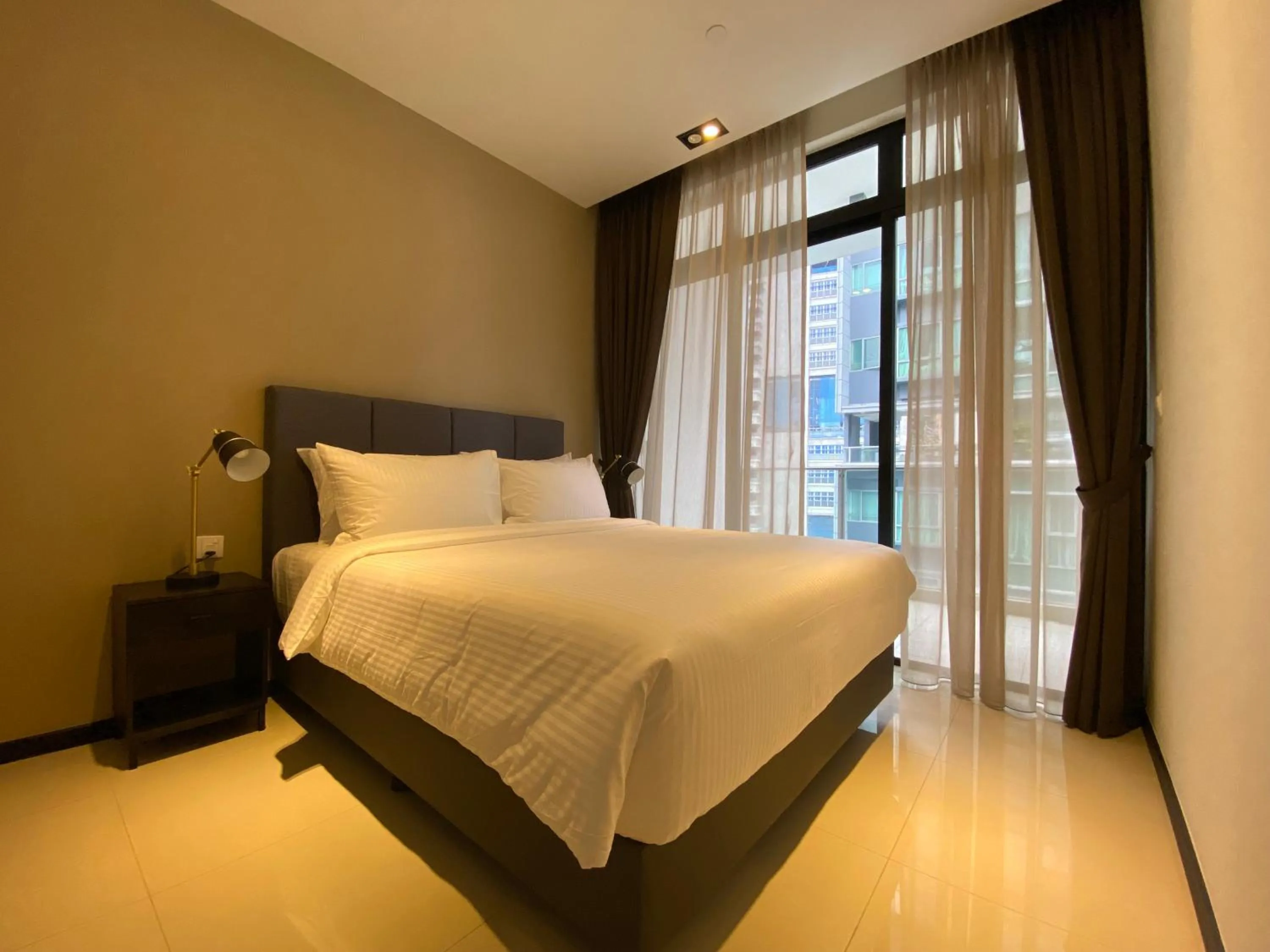 Bedroom in Momentus Serviced Residences Novena