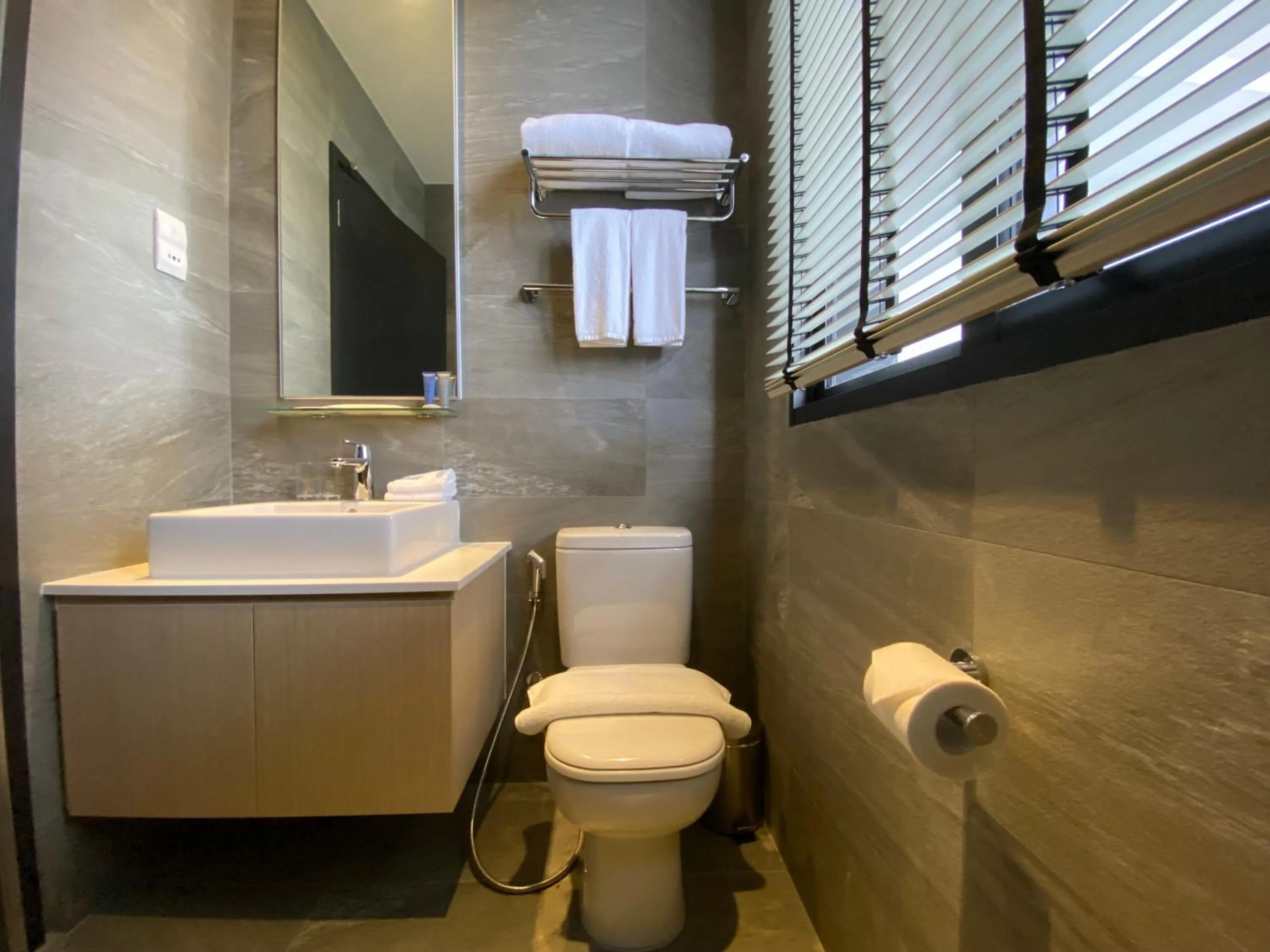 Bathroom in Momentus Serviced Residences Novena