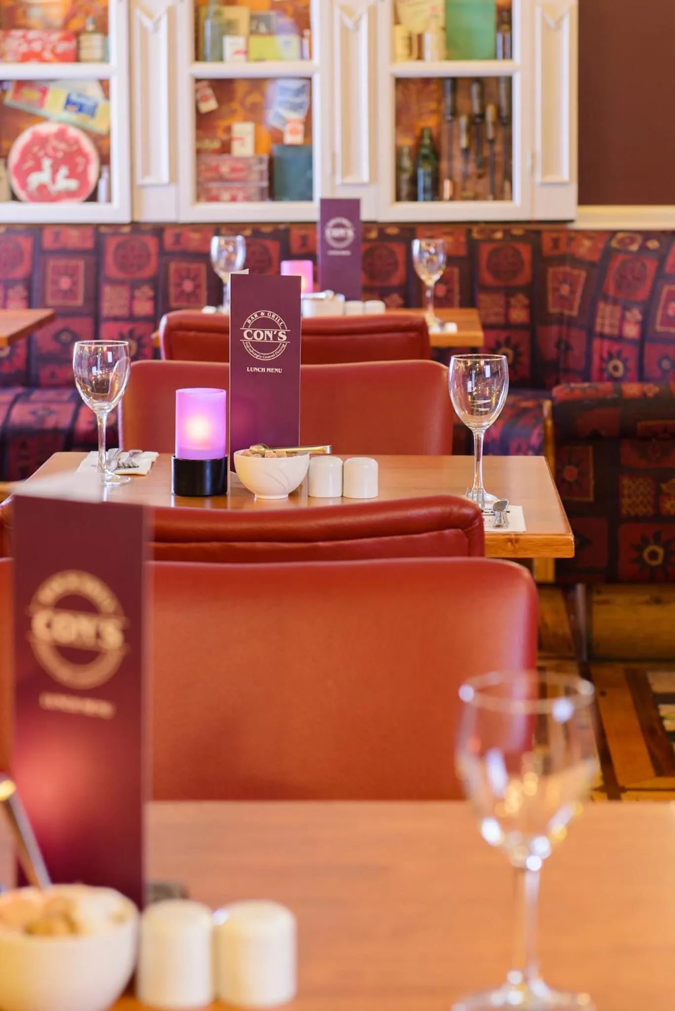 Food close-up in River Island Hotel