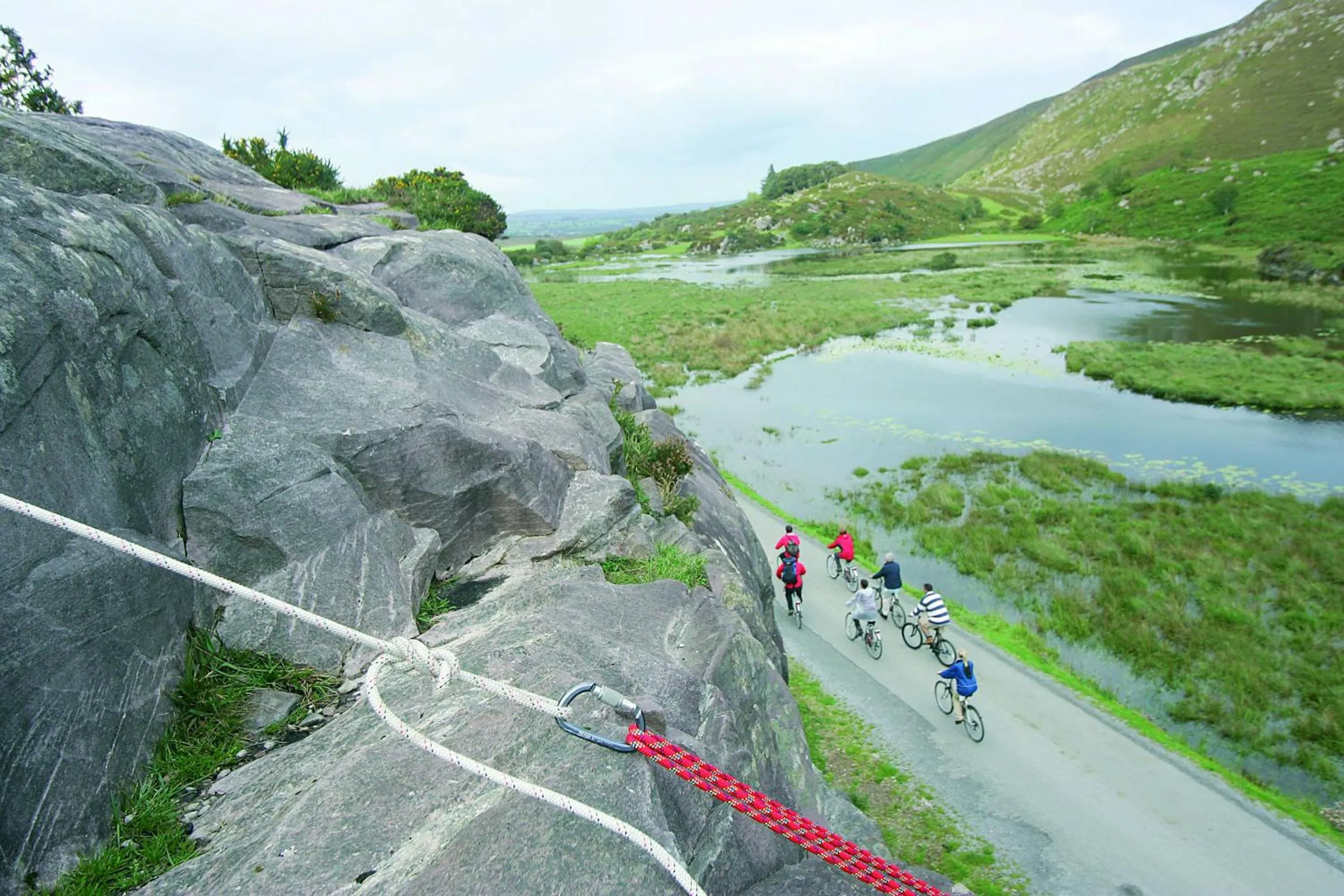 Cycling in River Island Hotel