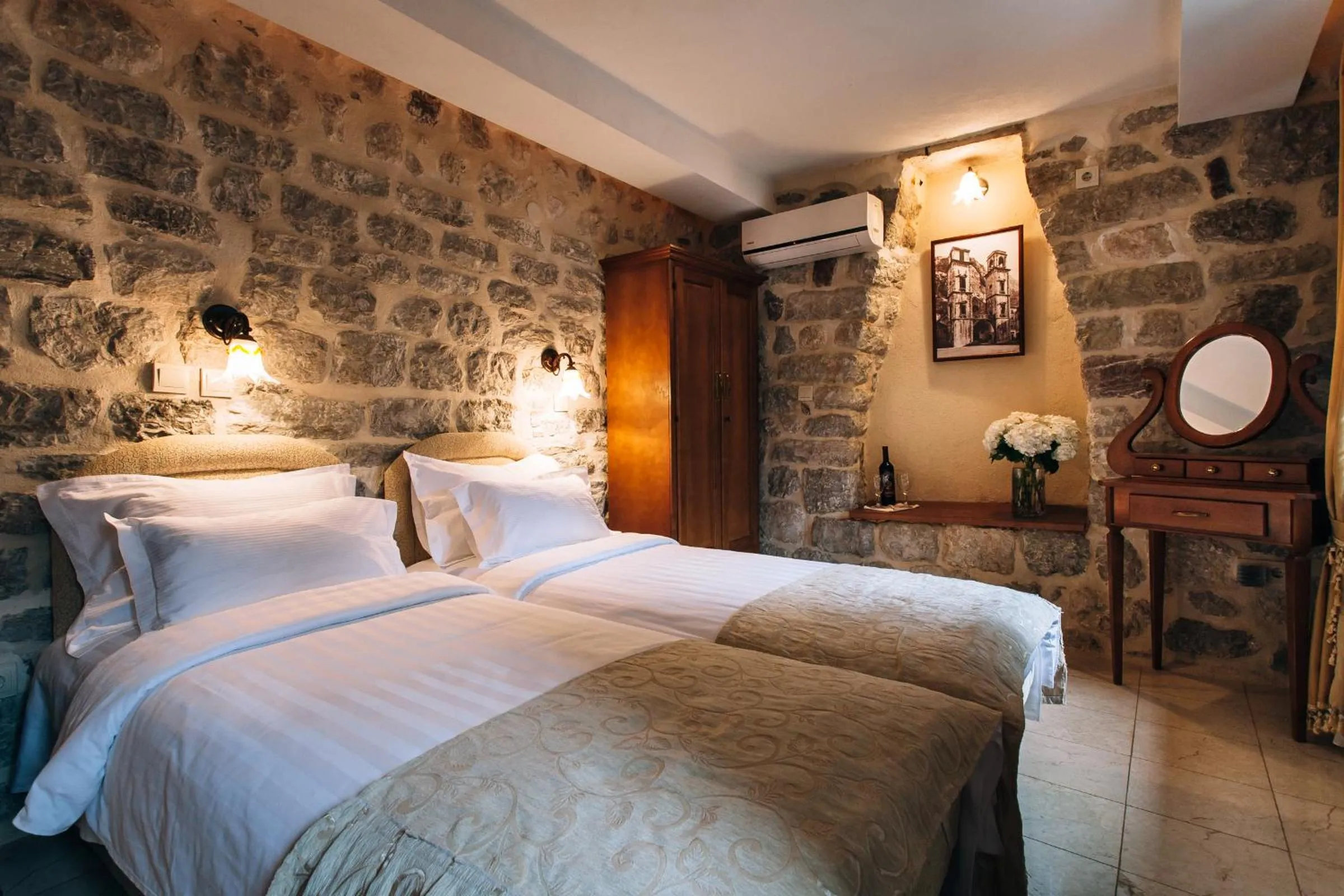 Bed in Hotel Galathea