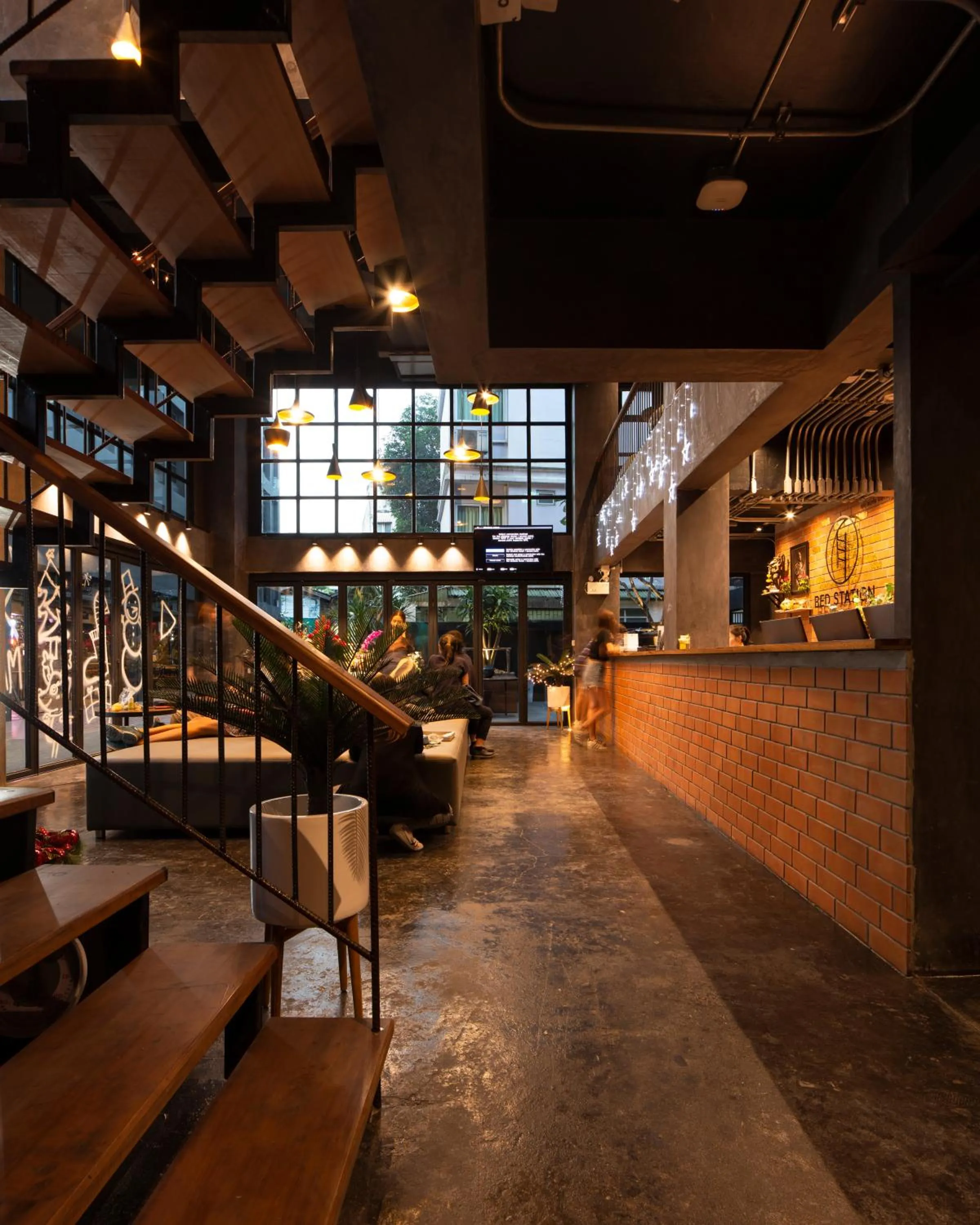 Facade/entrance in BED STATION Hostel Khaosan