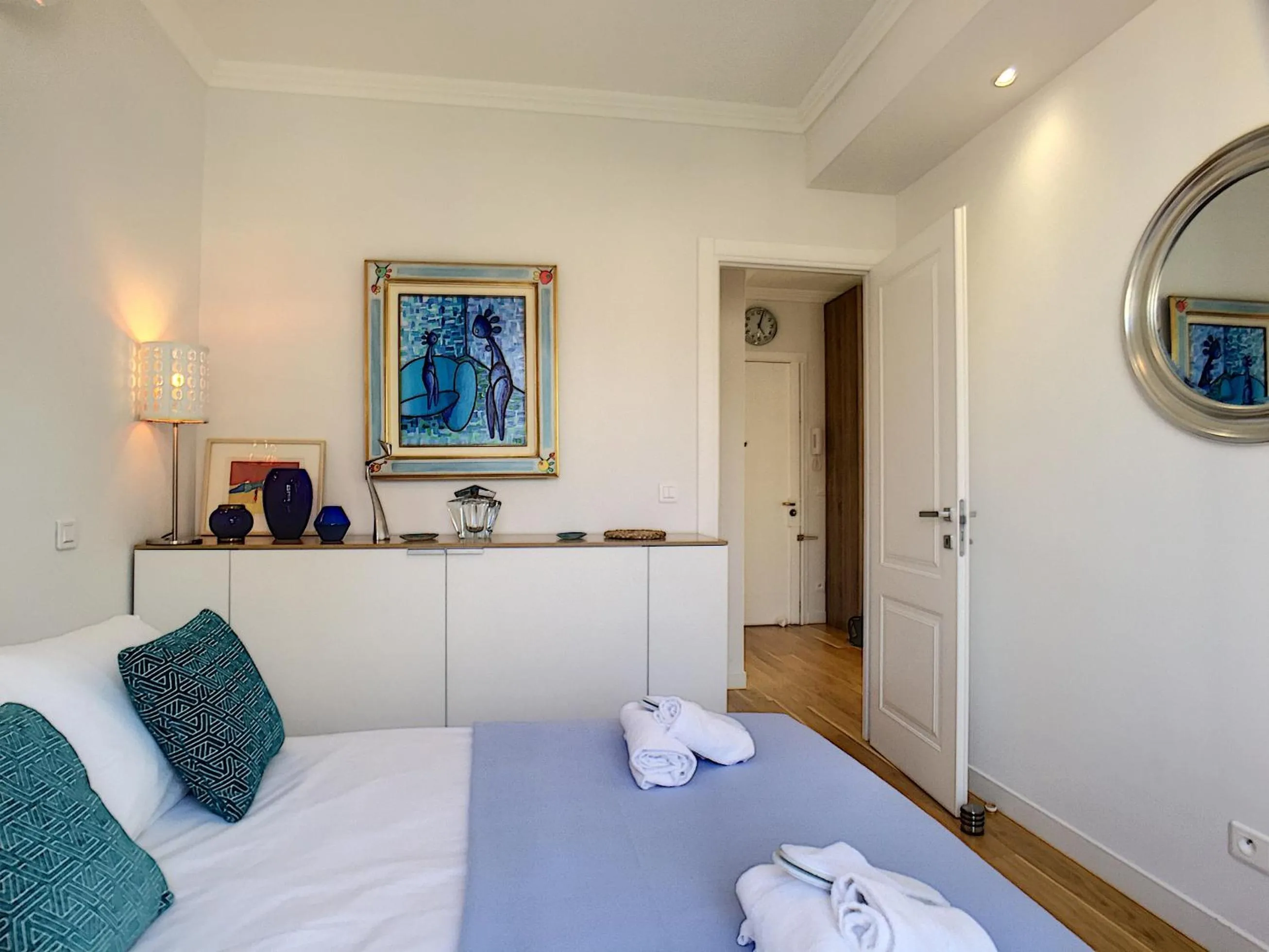 Bedroom, Bed in Nestor&Jeeves - FIORA PARADISE TERRACE - Central - Very close sea