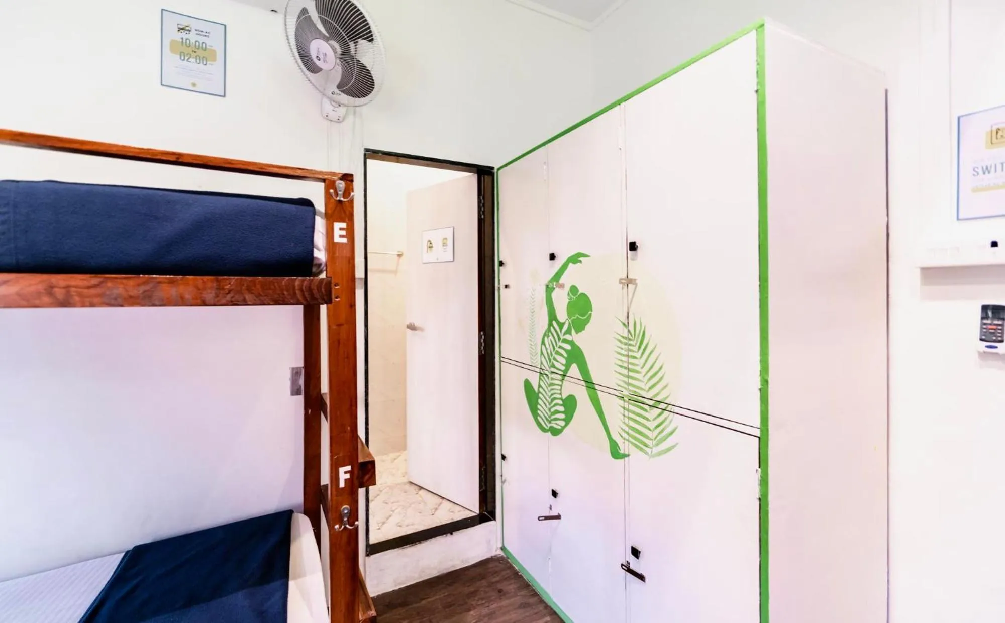 bunk bed in Locomo Hostel OG - Stay Work Eat