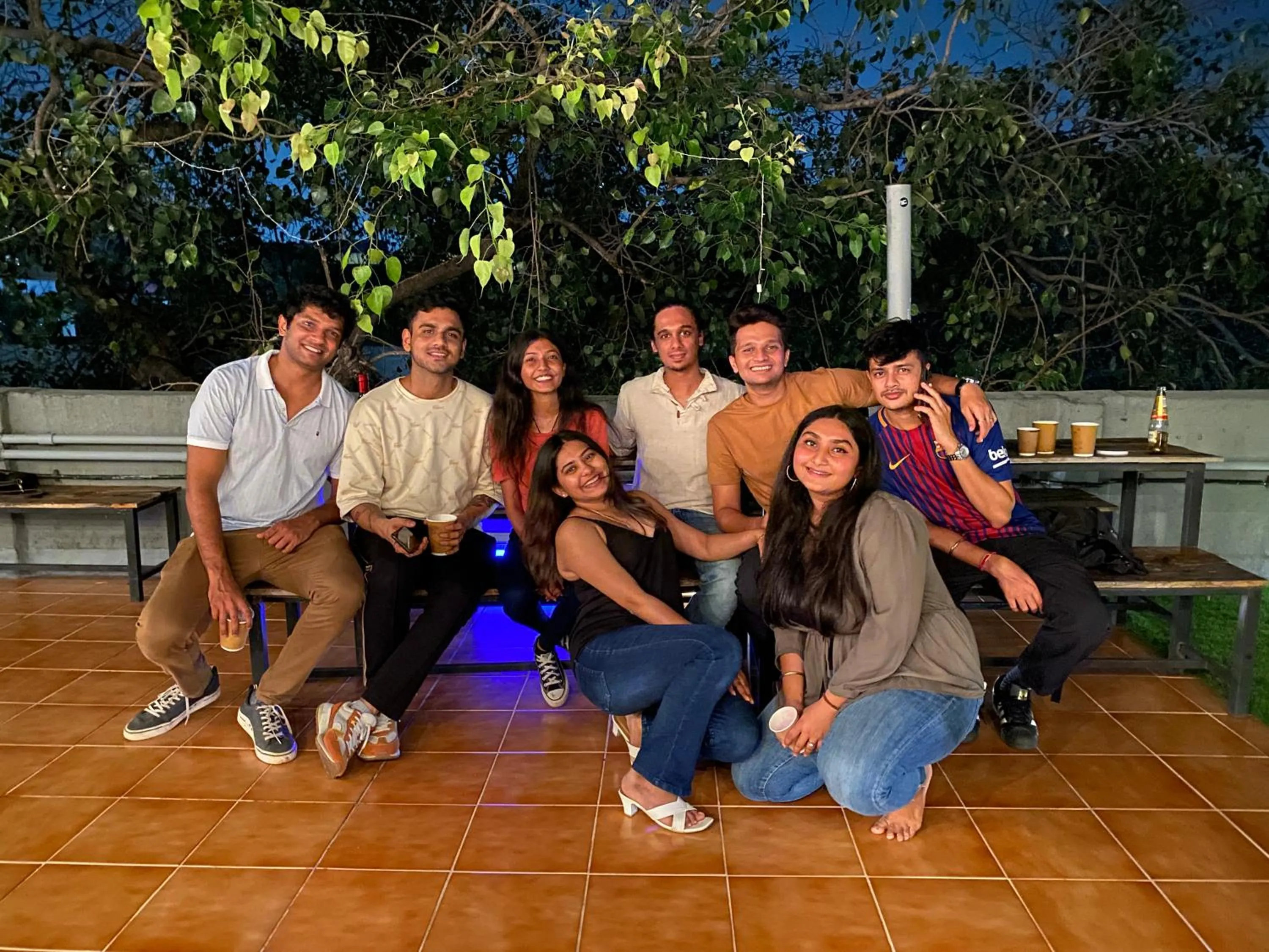 group of guests in Locomo Hostel OG - Stay Work Eat