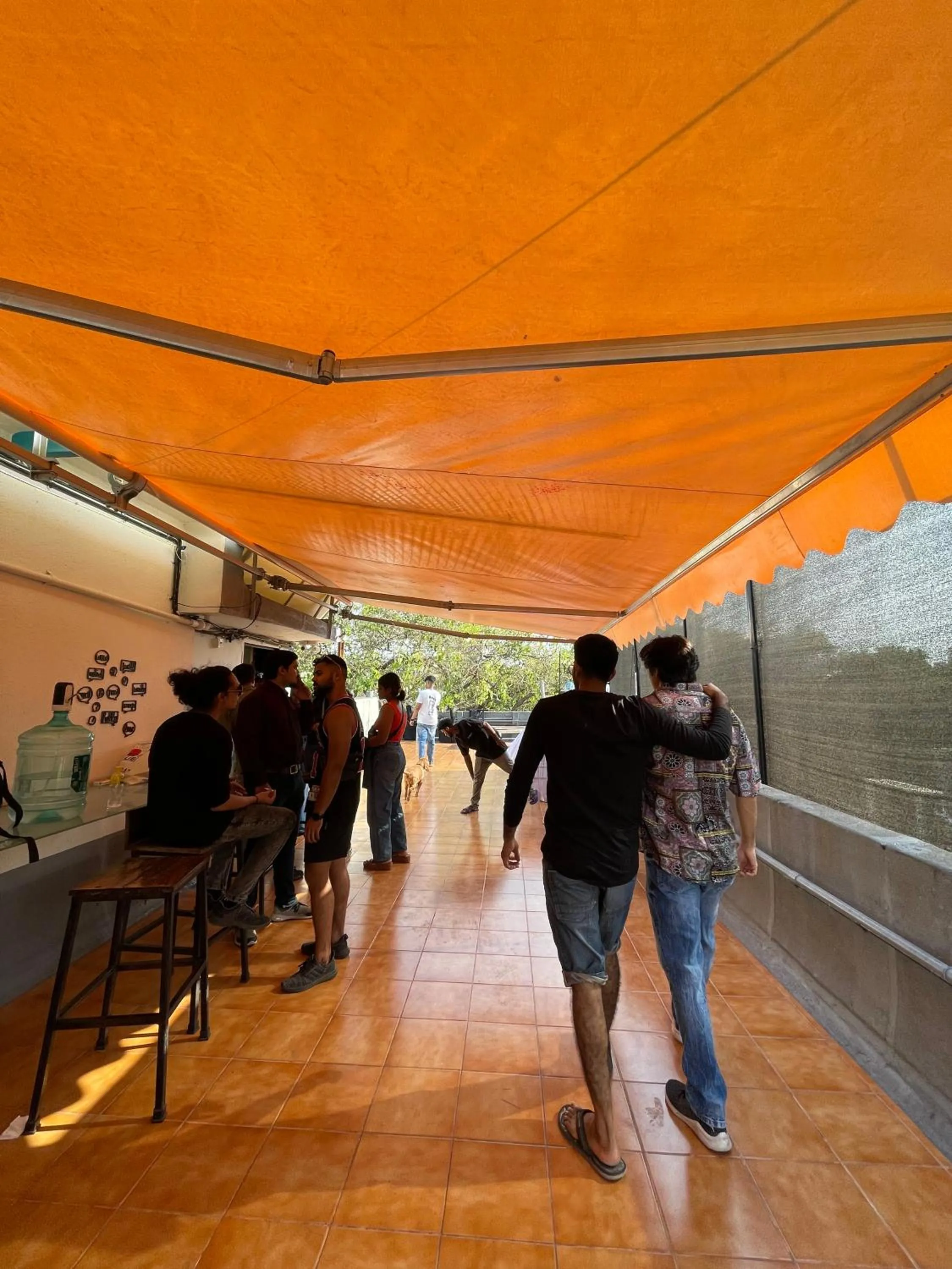 group of guests in Locomo Hostel OG - Stay Work Eat