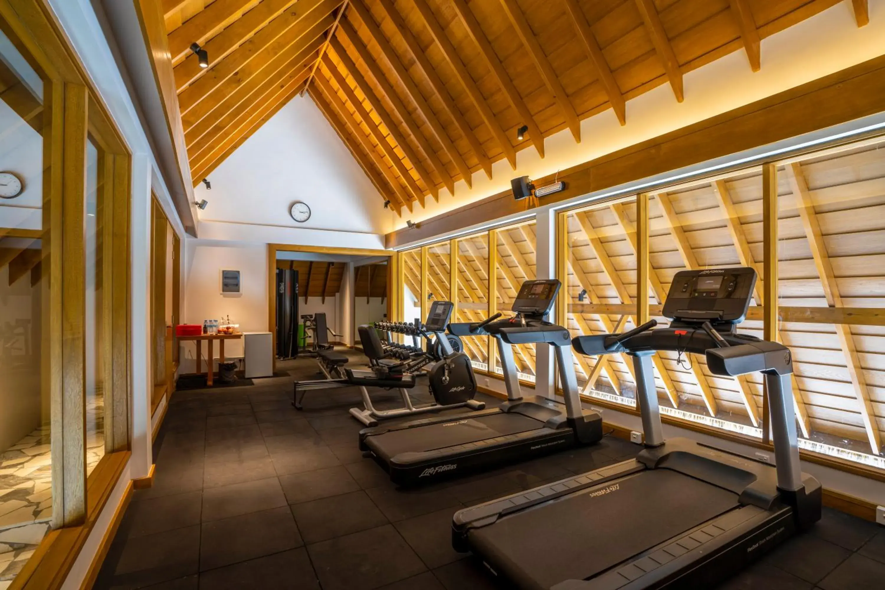 Fitness centre/facilities in Emerald Faarufushi Resort & Spa - Deluxe All Inclusive Fitness centre/facilities in Emerald Faarufushi Resort & Spa - Deluxe All Inclusive