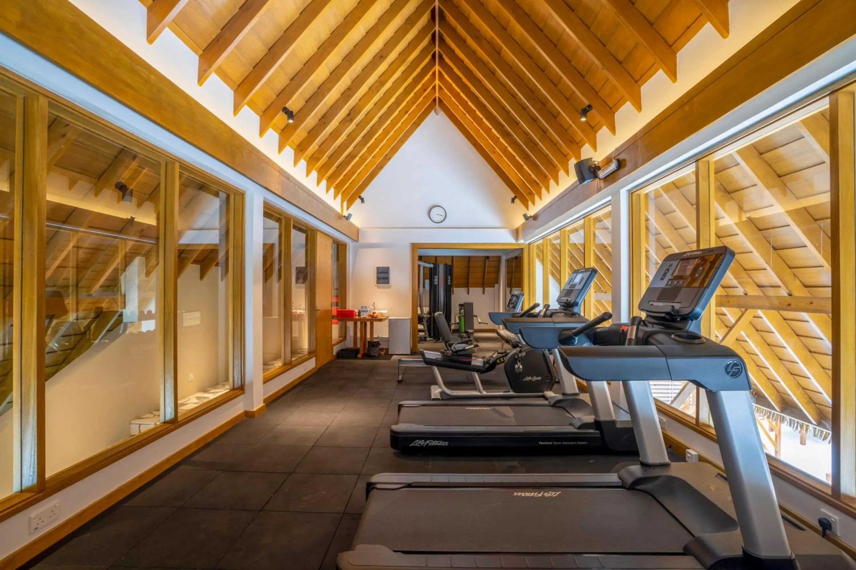 Fitness centre/facilities in Emerald Faarufushi Resort & Spa - Deluxe All Inclusive Fitness centre/facilities in Emerald Faarufushi Resort & Spa - Deluxe All Inclusive