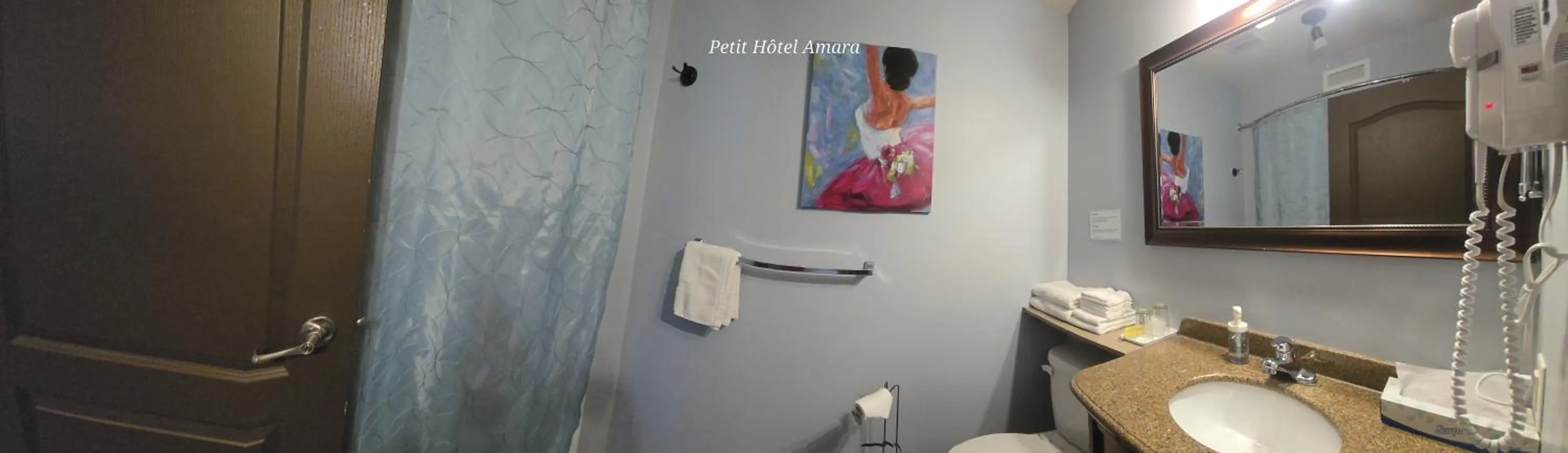 Toilet in Petit Hôtel Amara