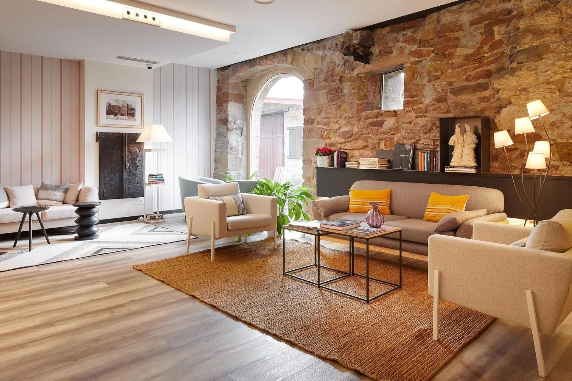 Seating area in Heredad de Unanue