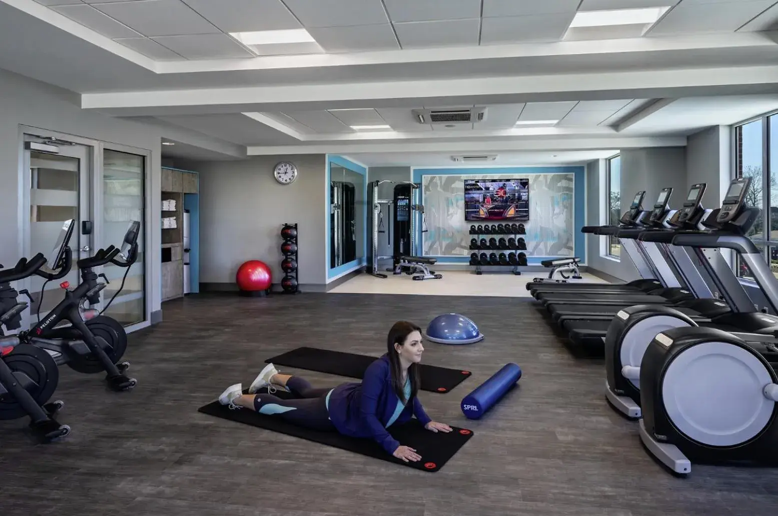 Fitness centre/facilities in Crowne Plaza North Augusta, by IHG Fitness centre/facilities in Crowne Plaza North Augusta, by IHG