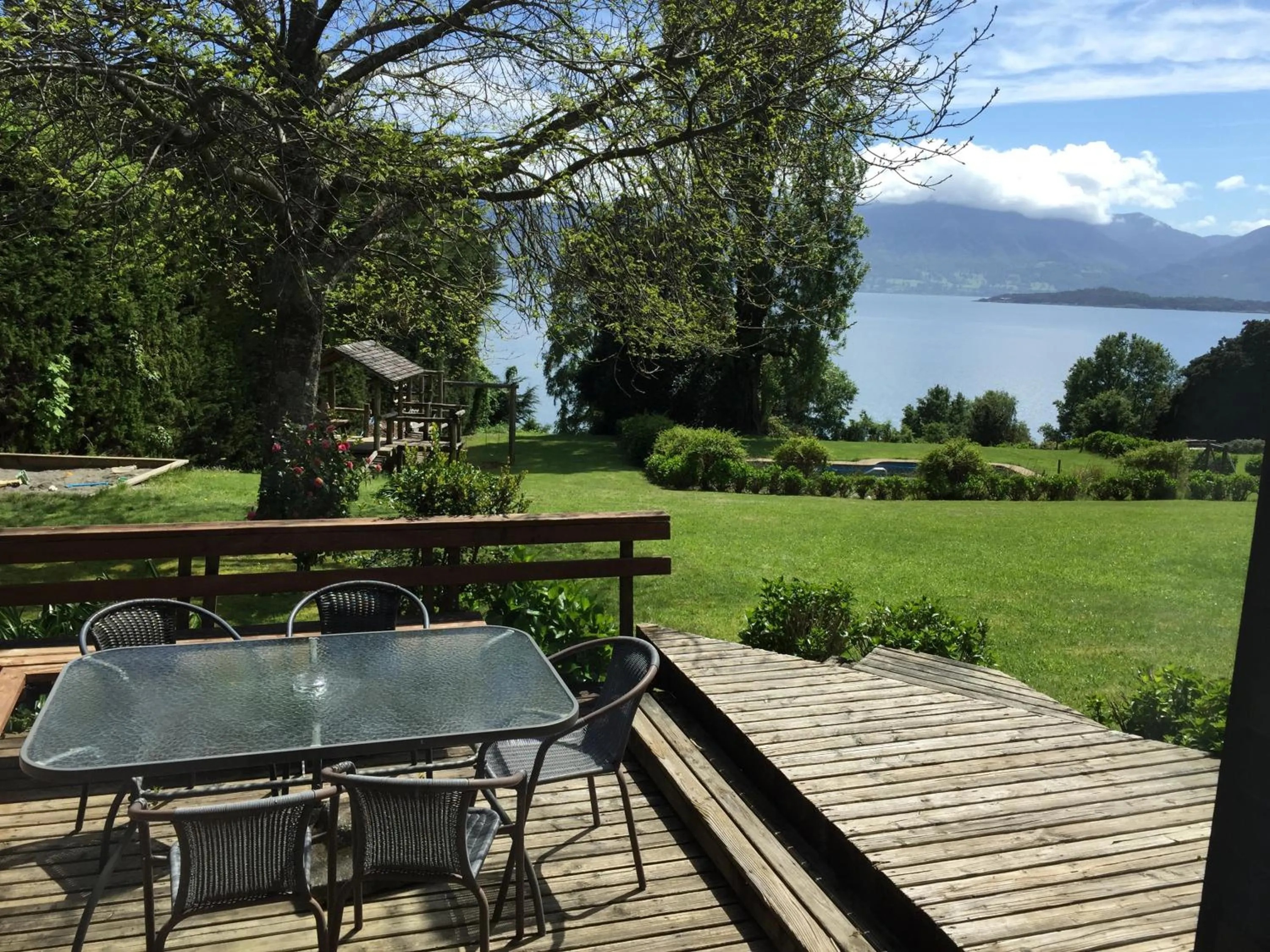 Patio in Cabañas Monte Verde