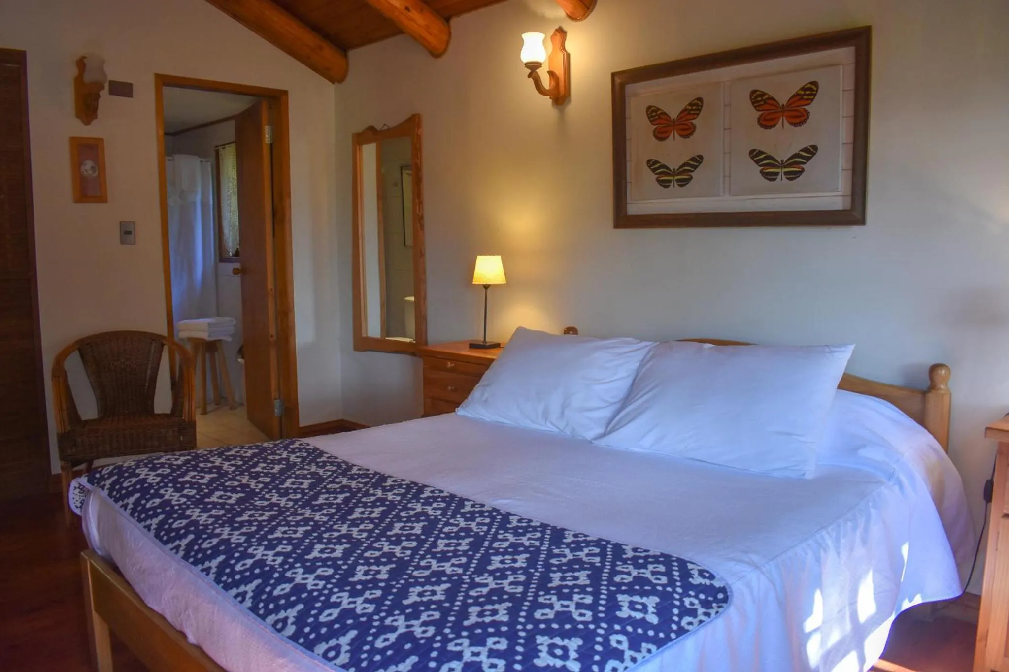 Bed in Cabañas Monte Verde