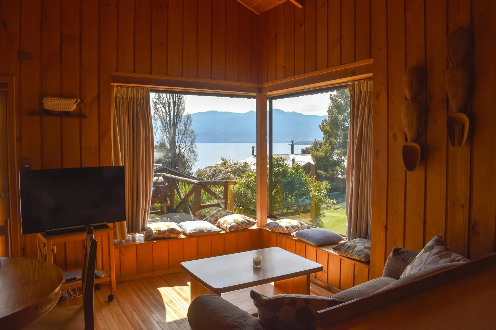 Living room in Cabañas Monte Verde