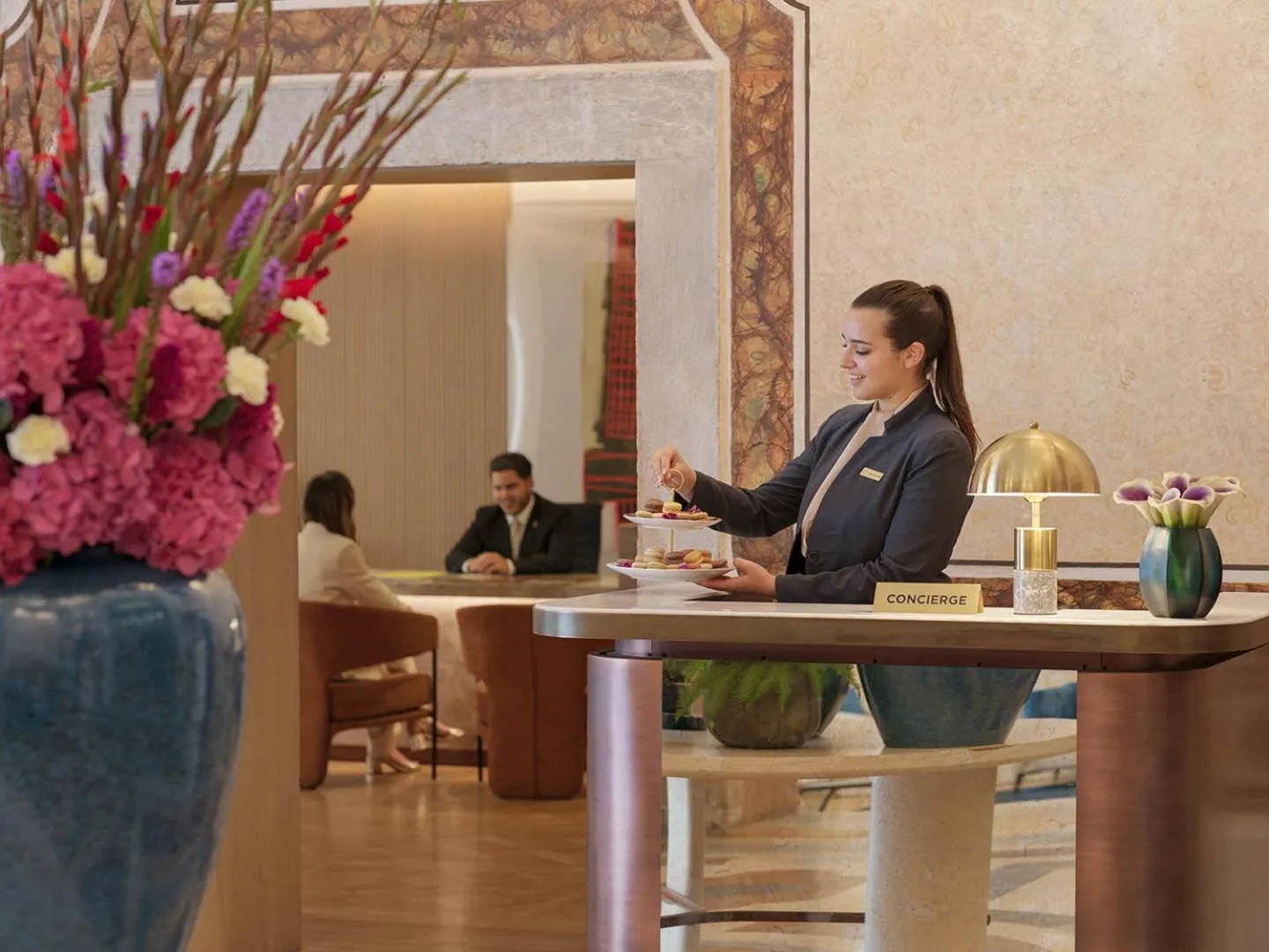 concierge in The One Palácio da Anunciada