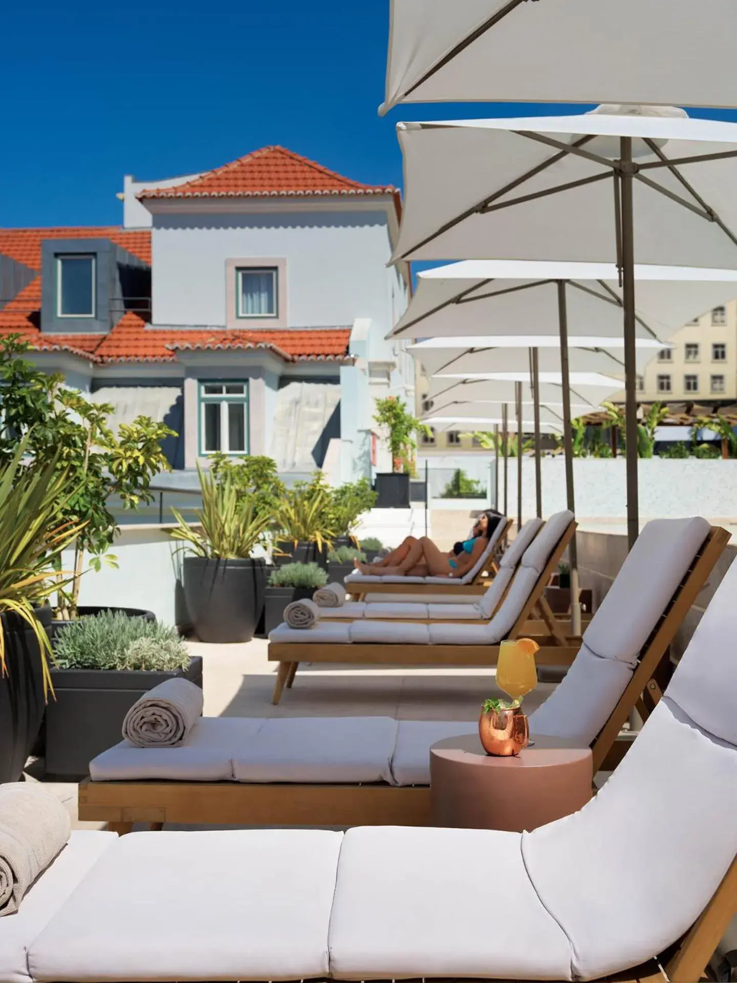 Pool view in The One Palácio da Anunciada Pool view in The One Palácio da Anunciada