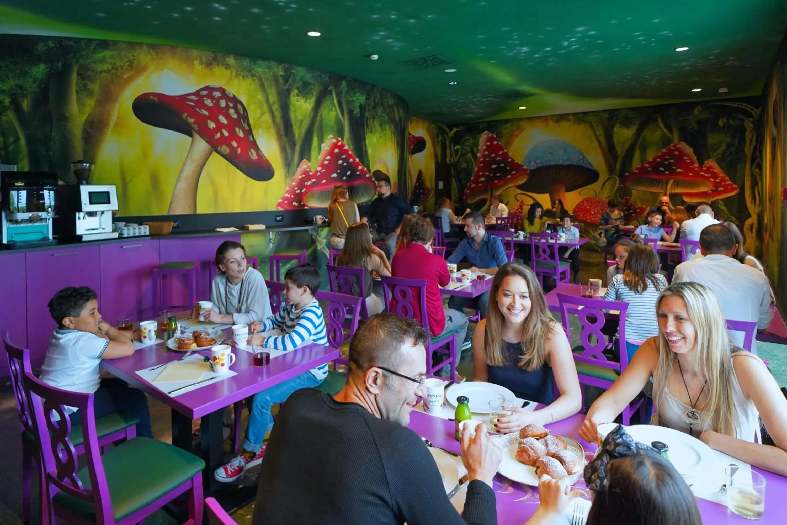 Buffet breakfast in Gardaland Magic Hotel Buffet breakfast in Gardaland Magic Hotel