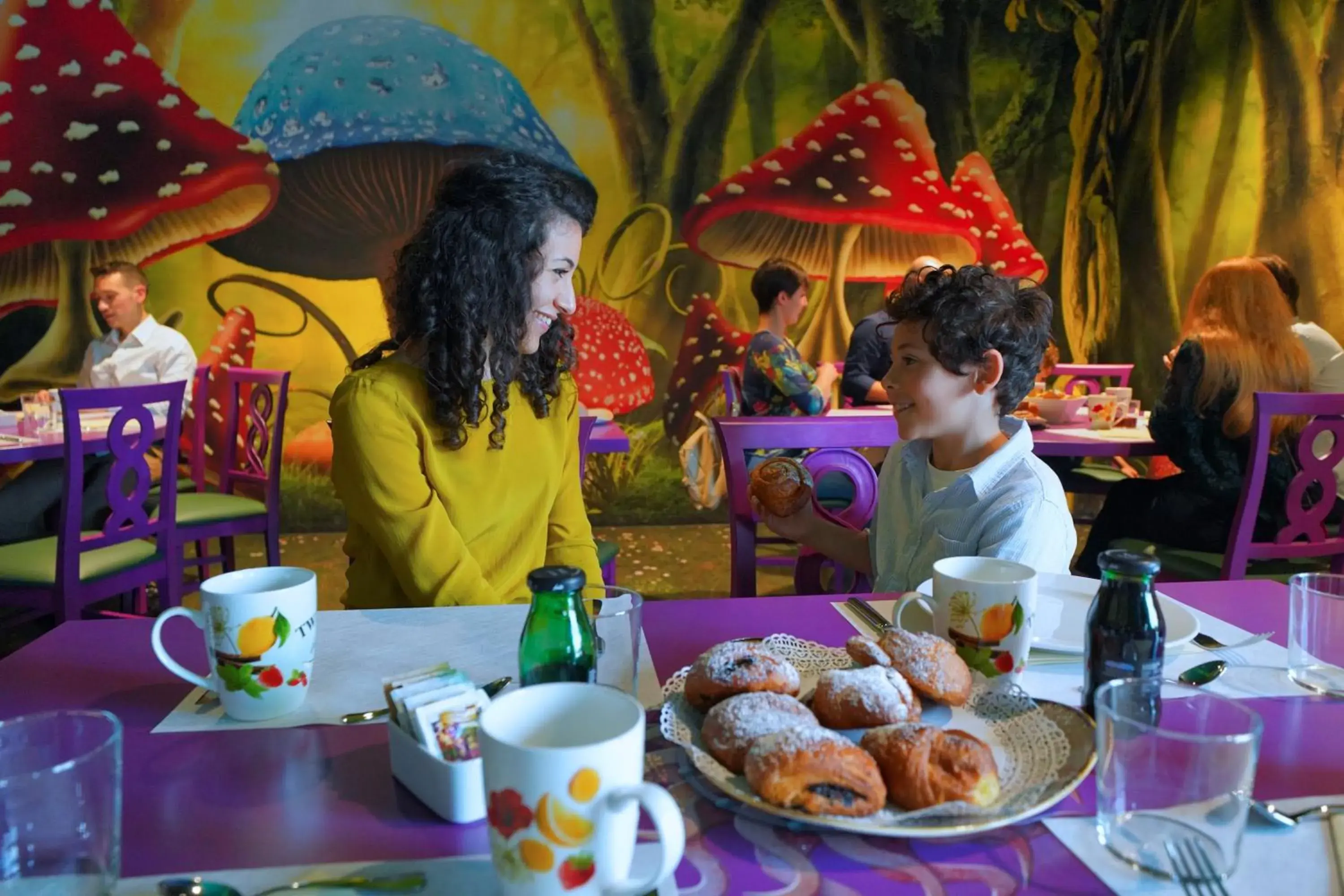 Buffet breakfast in Gardaland Magic Hotel Buffet breakfast in Gardaland Magic Hotel