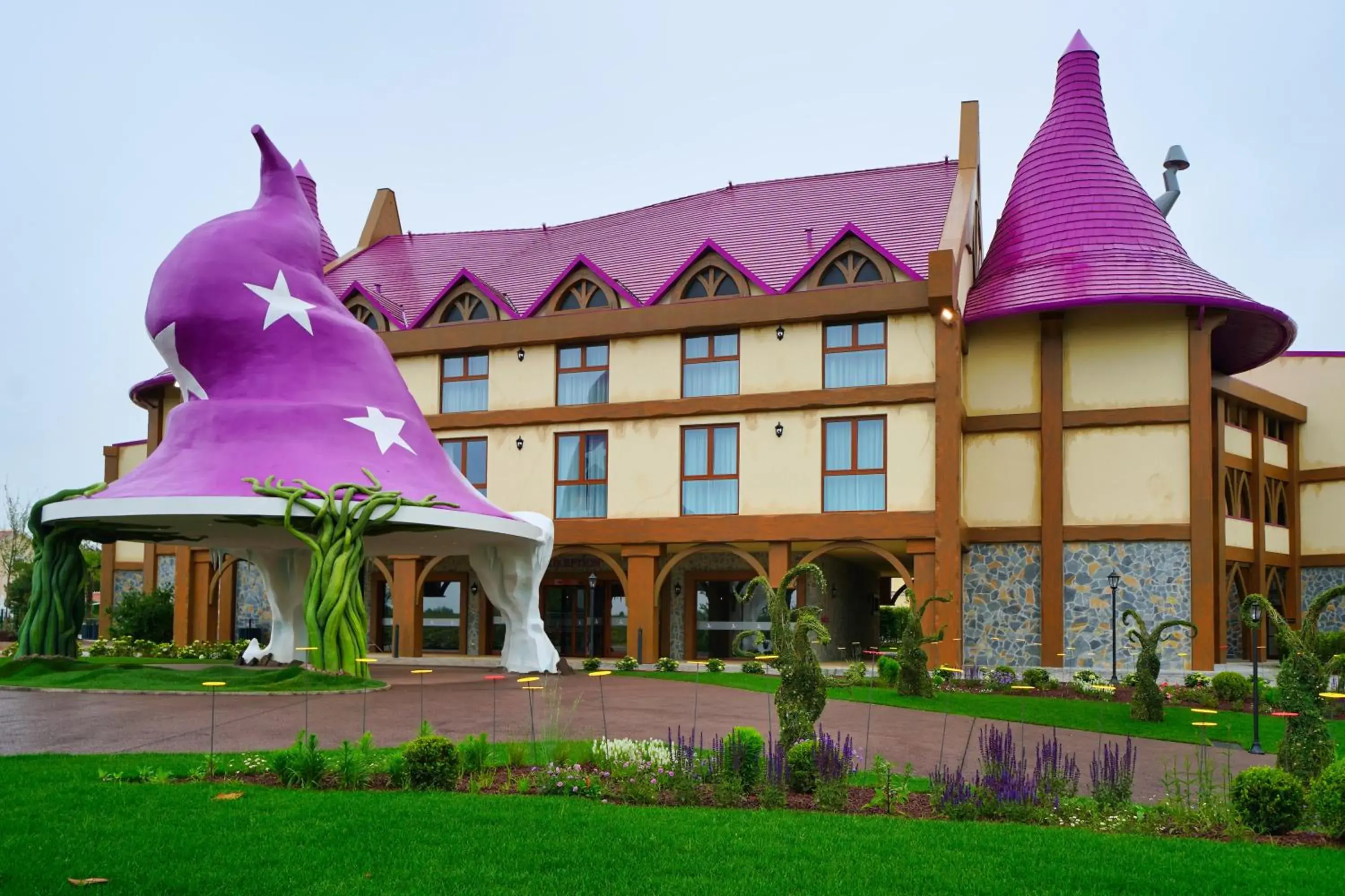 Property building in Gardaland Magic Hotel Property building in Gardaland Magic Hotel