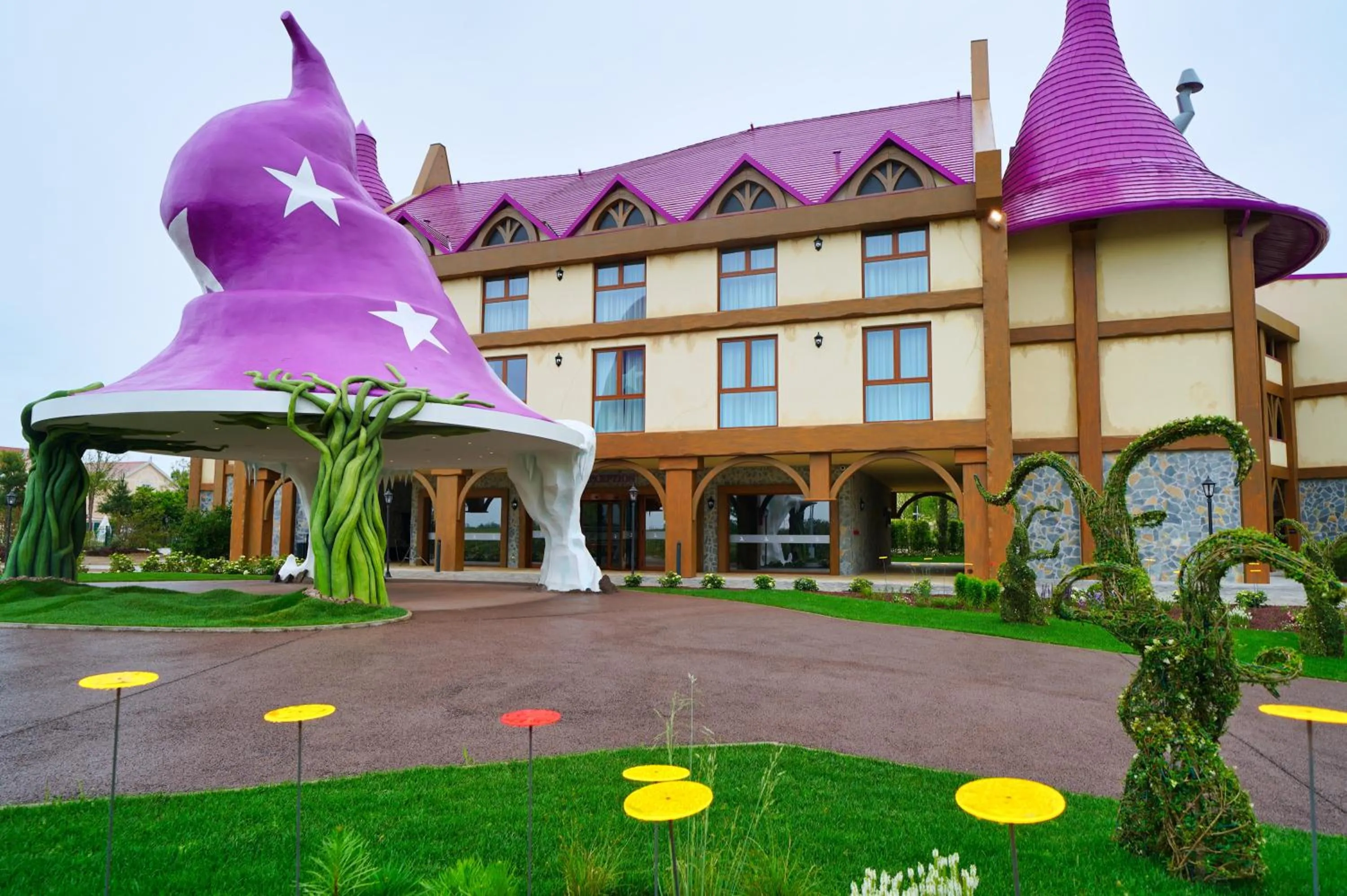Property building in Gardaland Magic Hotel