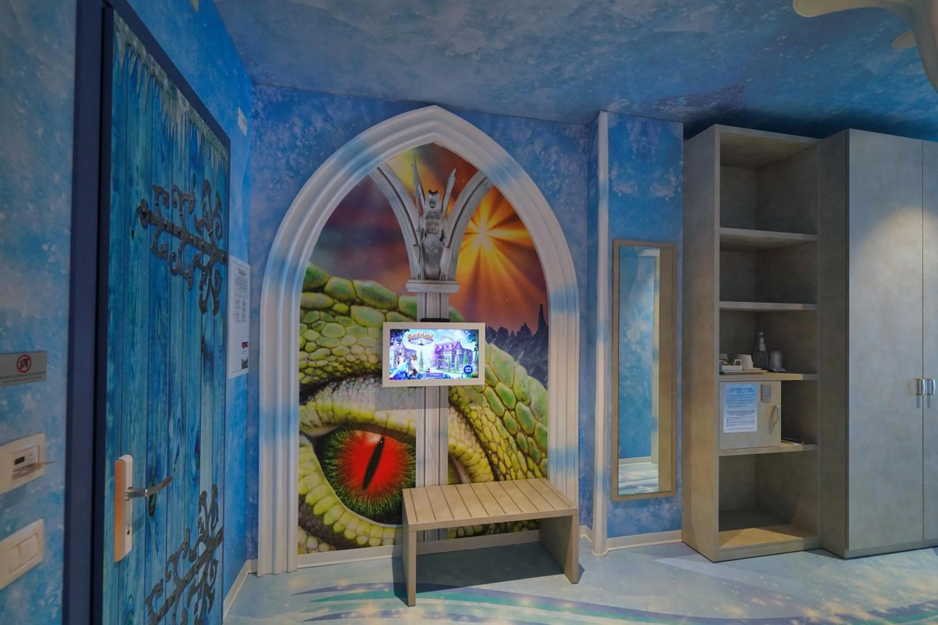 Bedroom in Gardaland Magic Hotel