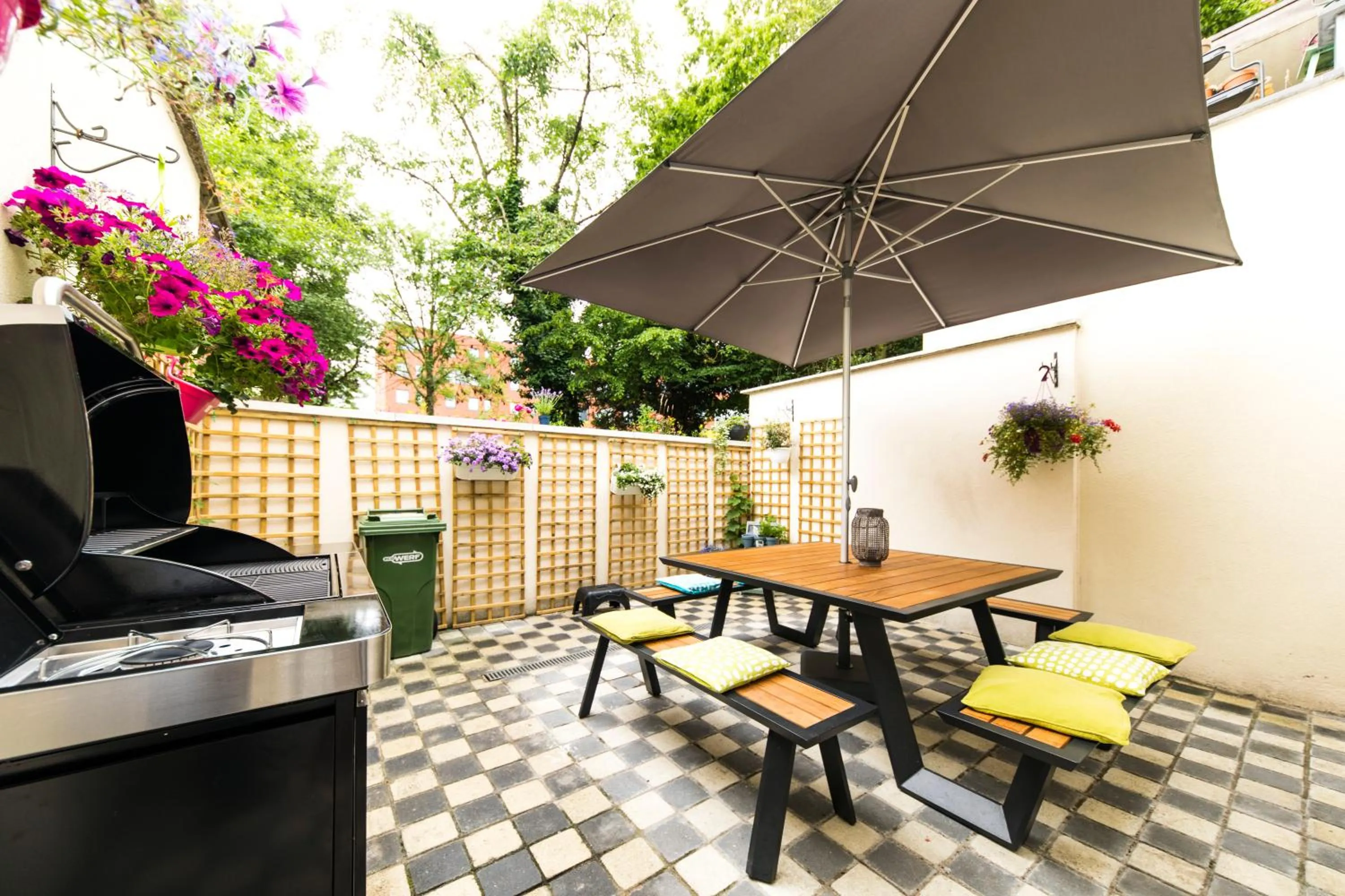 Balcony/Terrace in B&B Daya