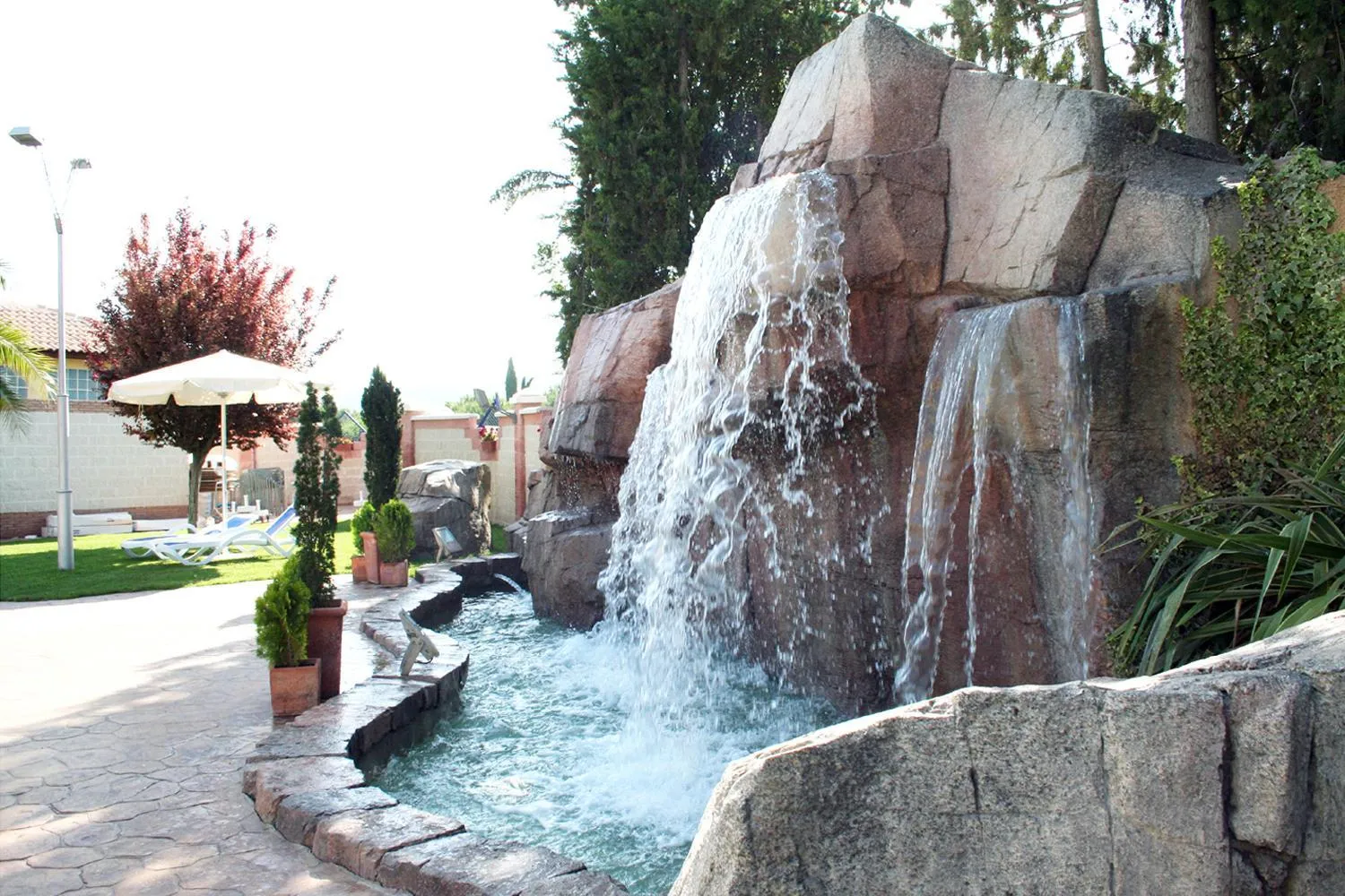 Garden in Hotel Juleca