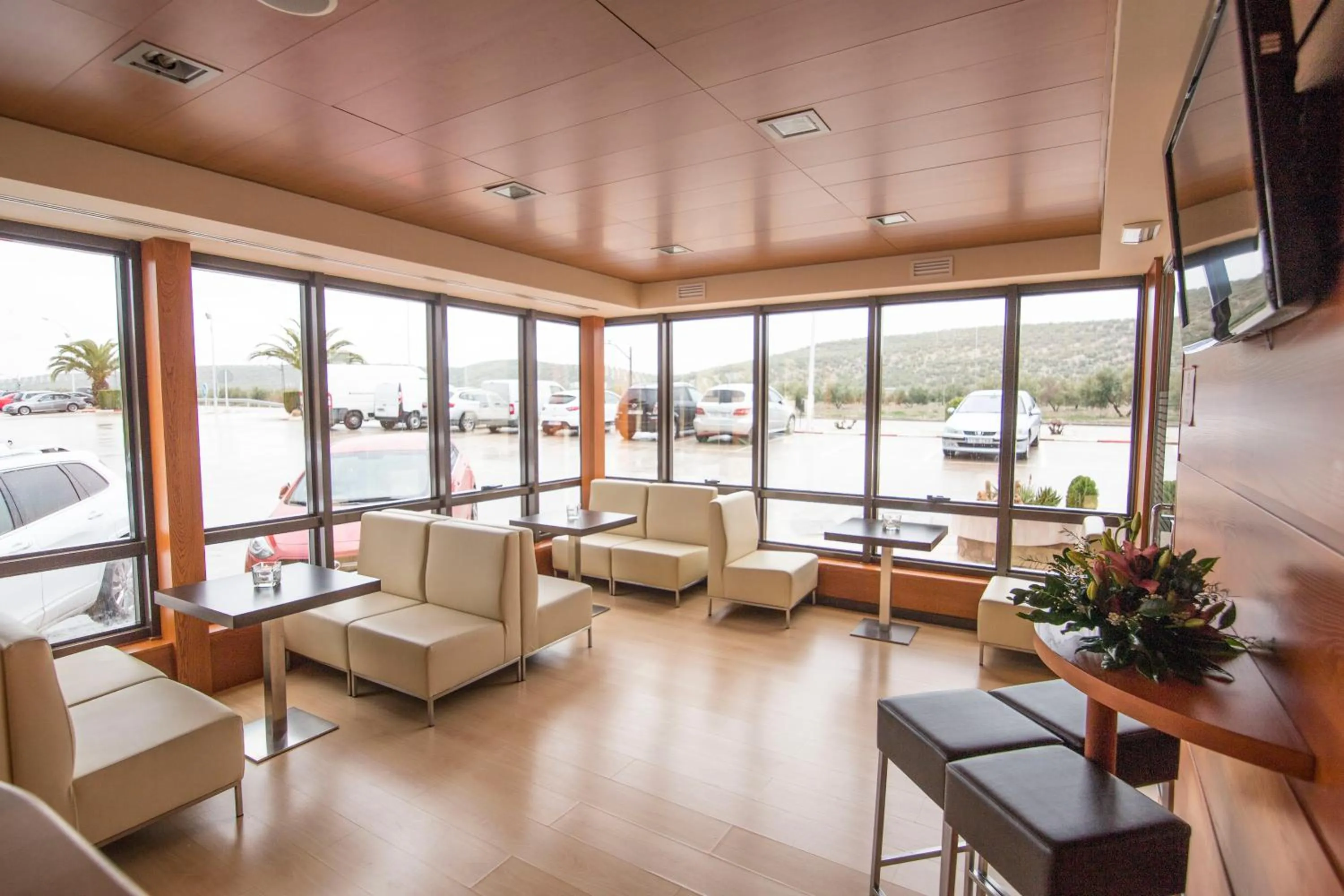 Communal lounge/ TV room in Hotel Juleca