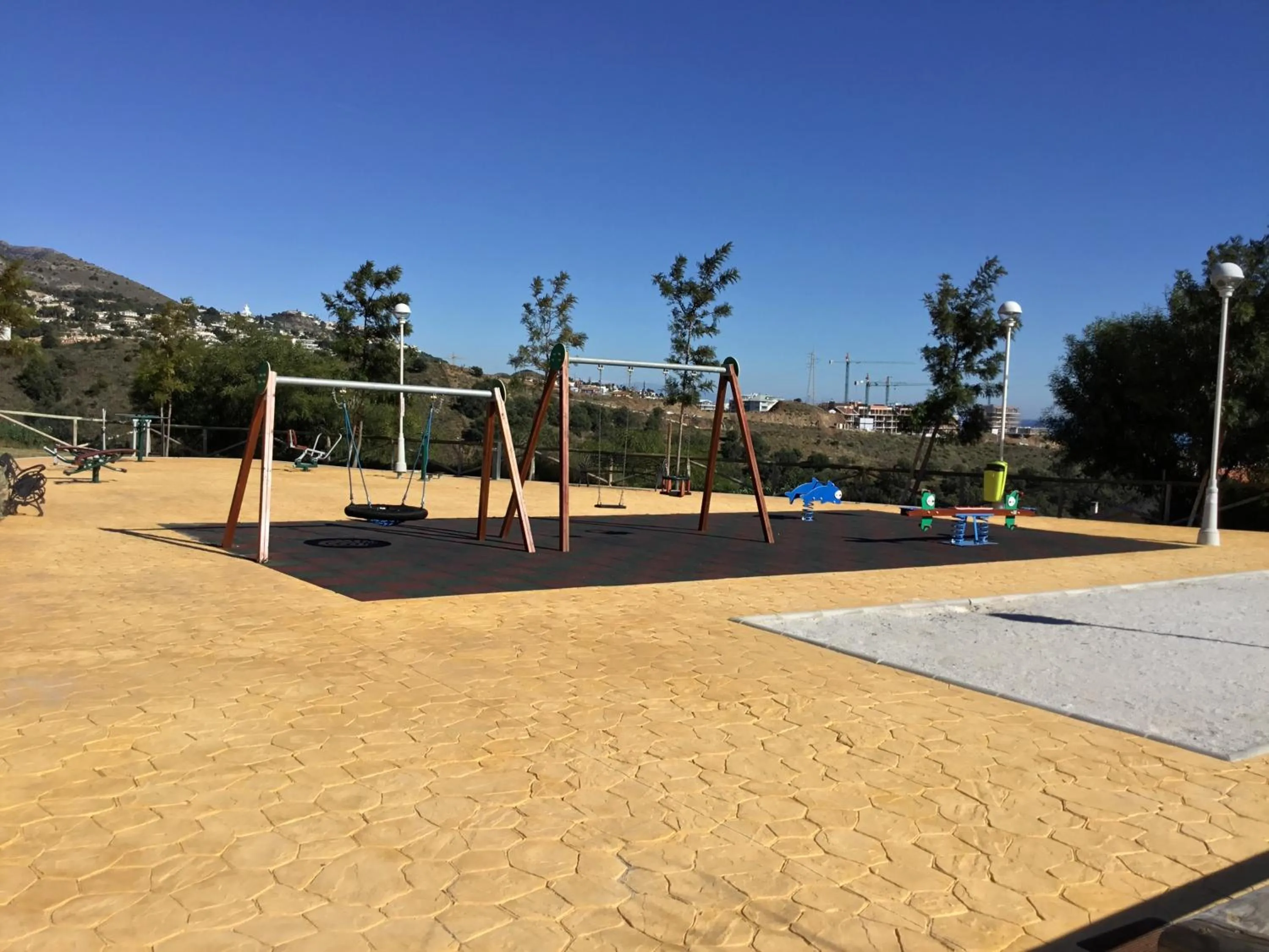 Children play ground in Fuengirola Apartment