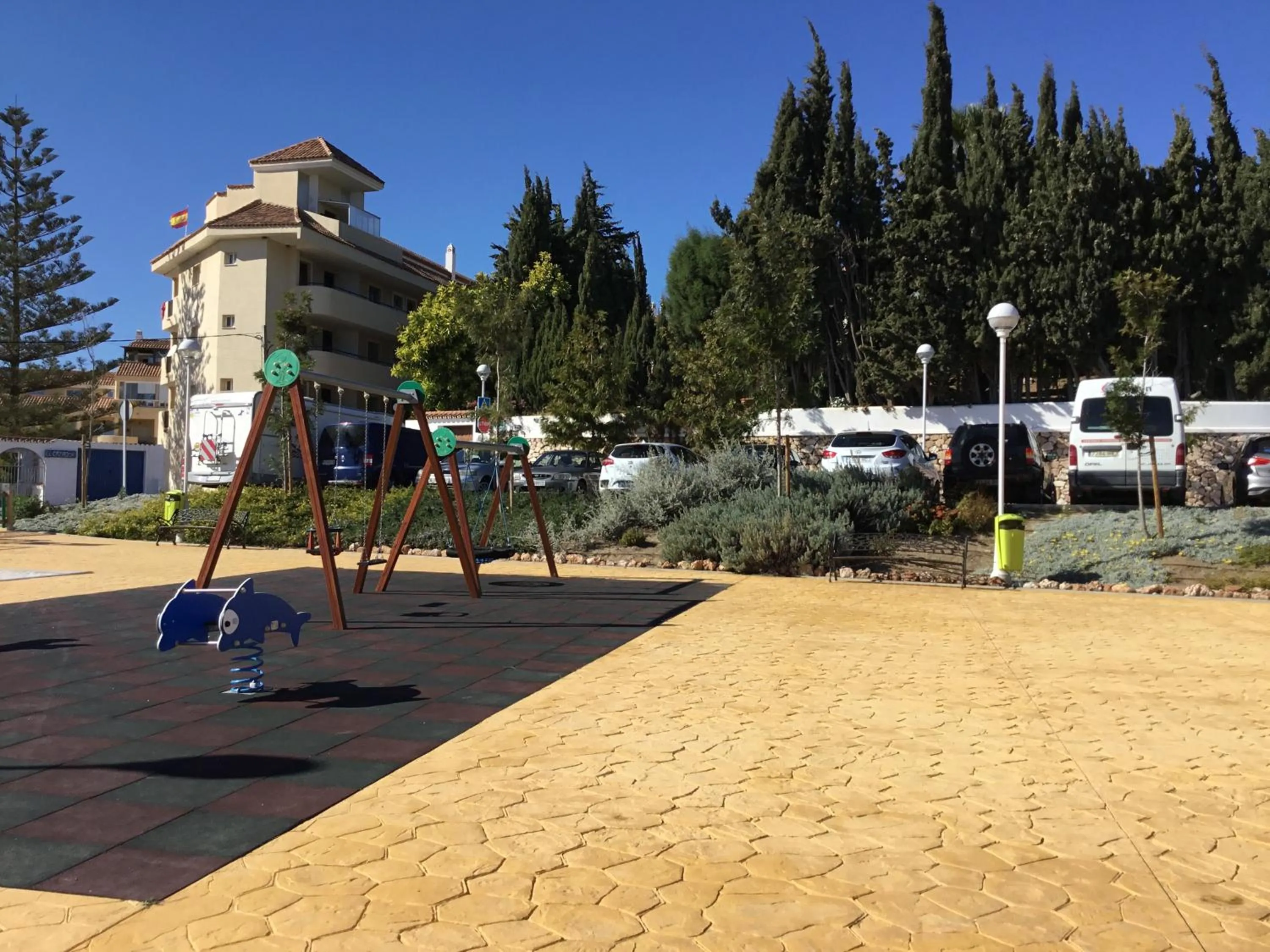 Children play ground in Fuengirola Apartment