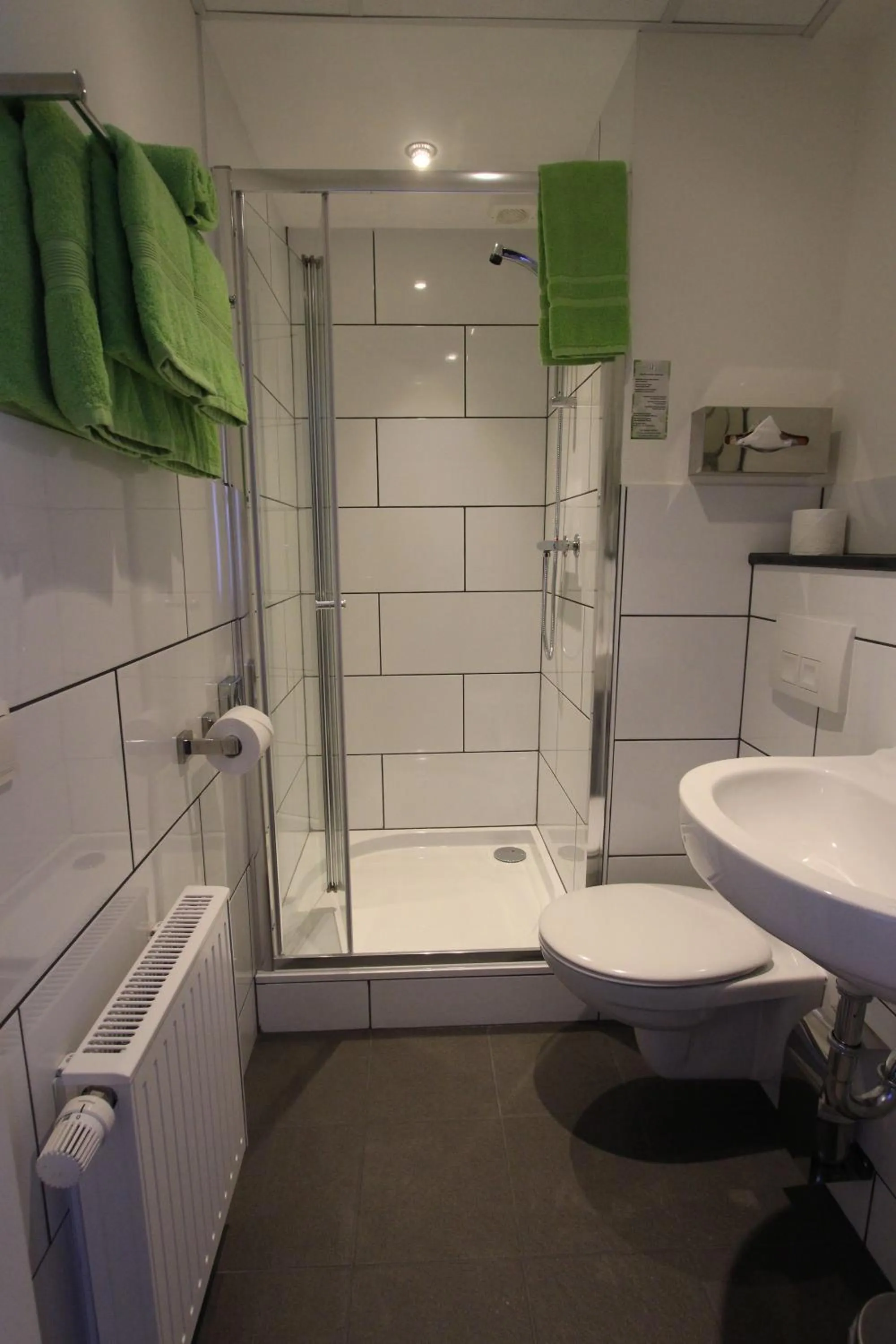 Shower in Boutique Hotel Restaurant Hollerather Hof