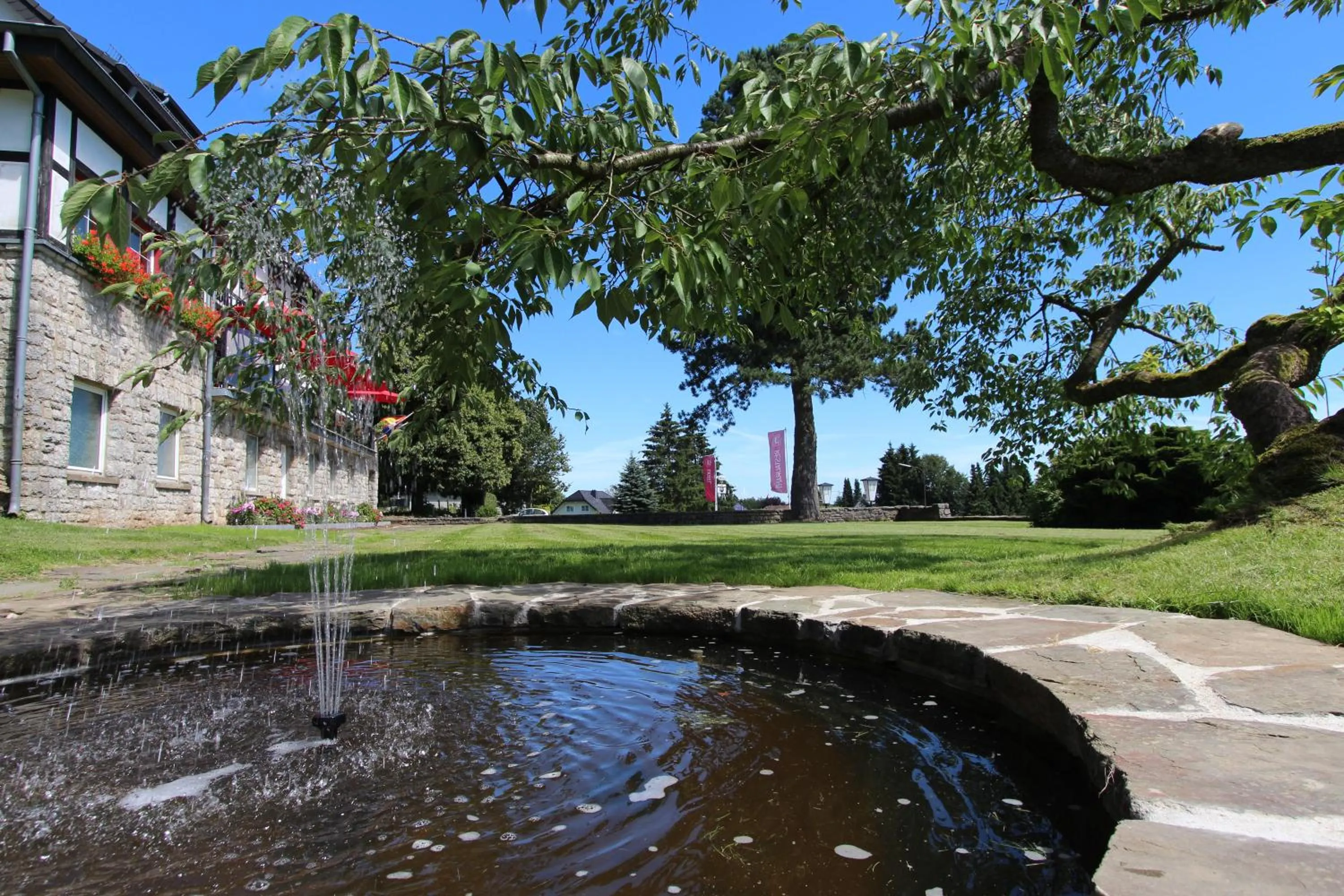 Garden in Boutique Hotel Restaurant Hollerather Hof