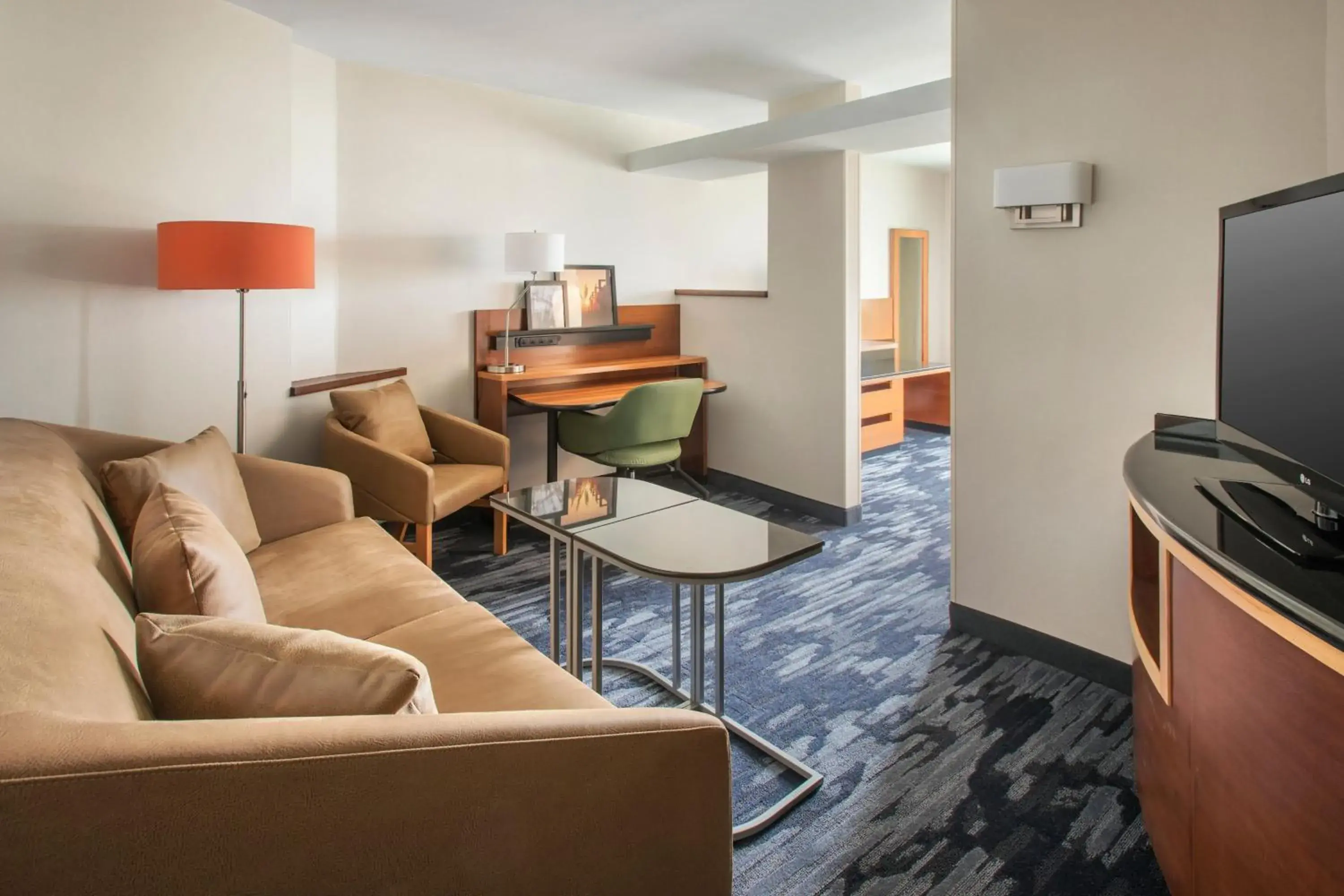 One-Bedroom King Suite with Sofa Bed in Fairfield Inn & Suites by Marriott Watertown Thousand Islands One-Bedroom King Suite with Sofa Bed in Fairfield Inn & Suites by Marriott Watertown Thousand Islands