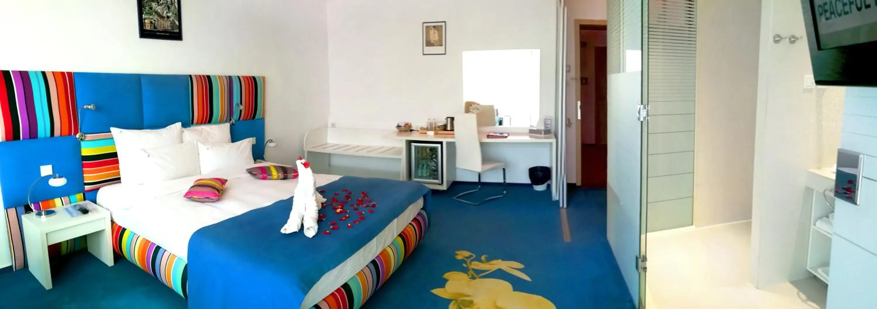 Bed in Marshal Garden Hotel Bed in Marshal Garden Hotel