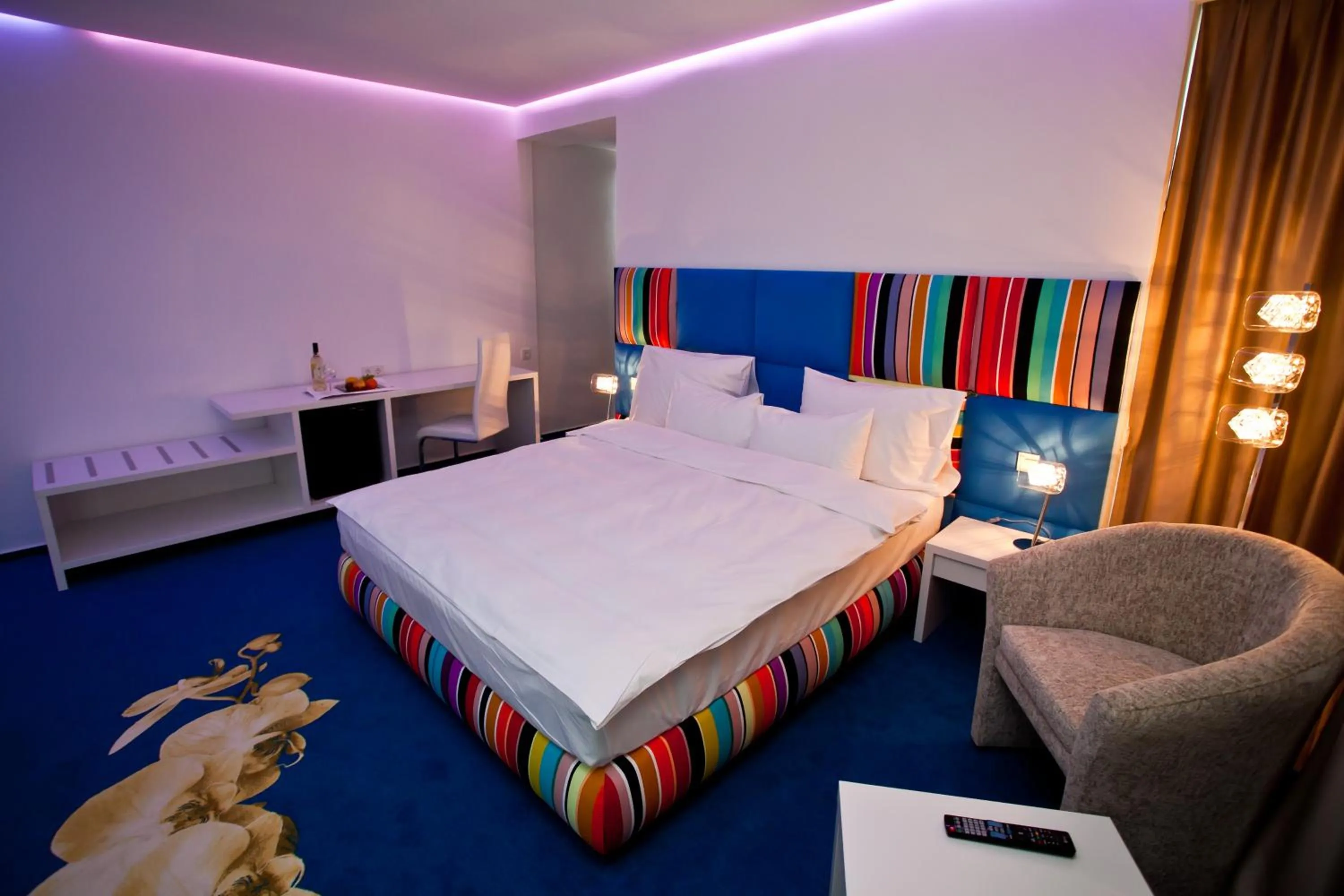 Bed in Marshal Garden Hotel