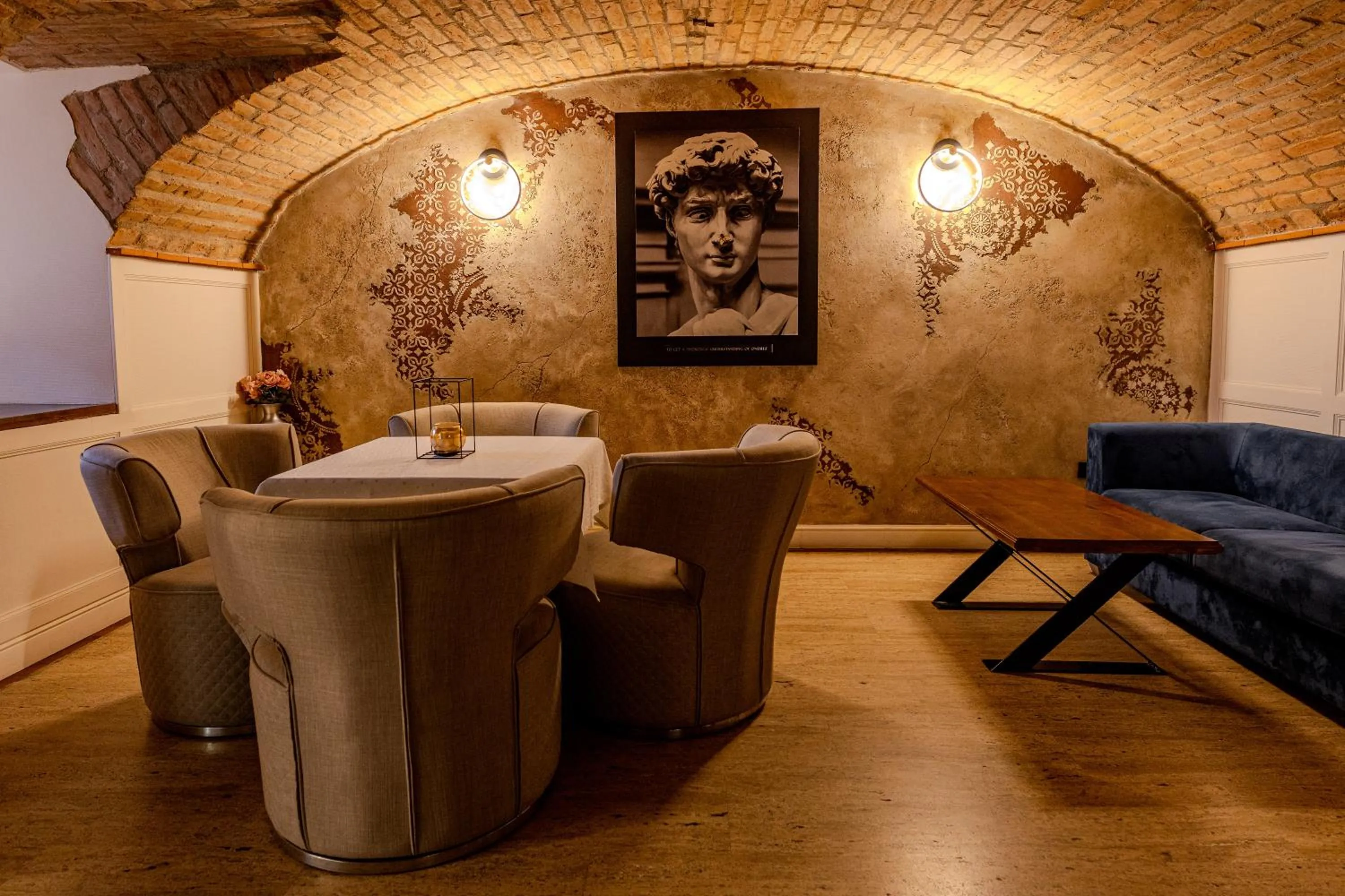 Seating area in La Maison de Caroline