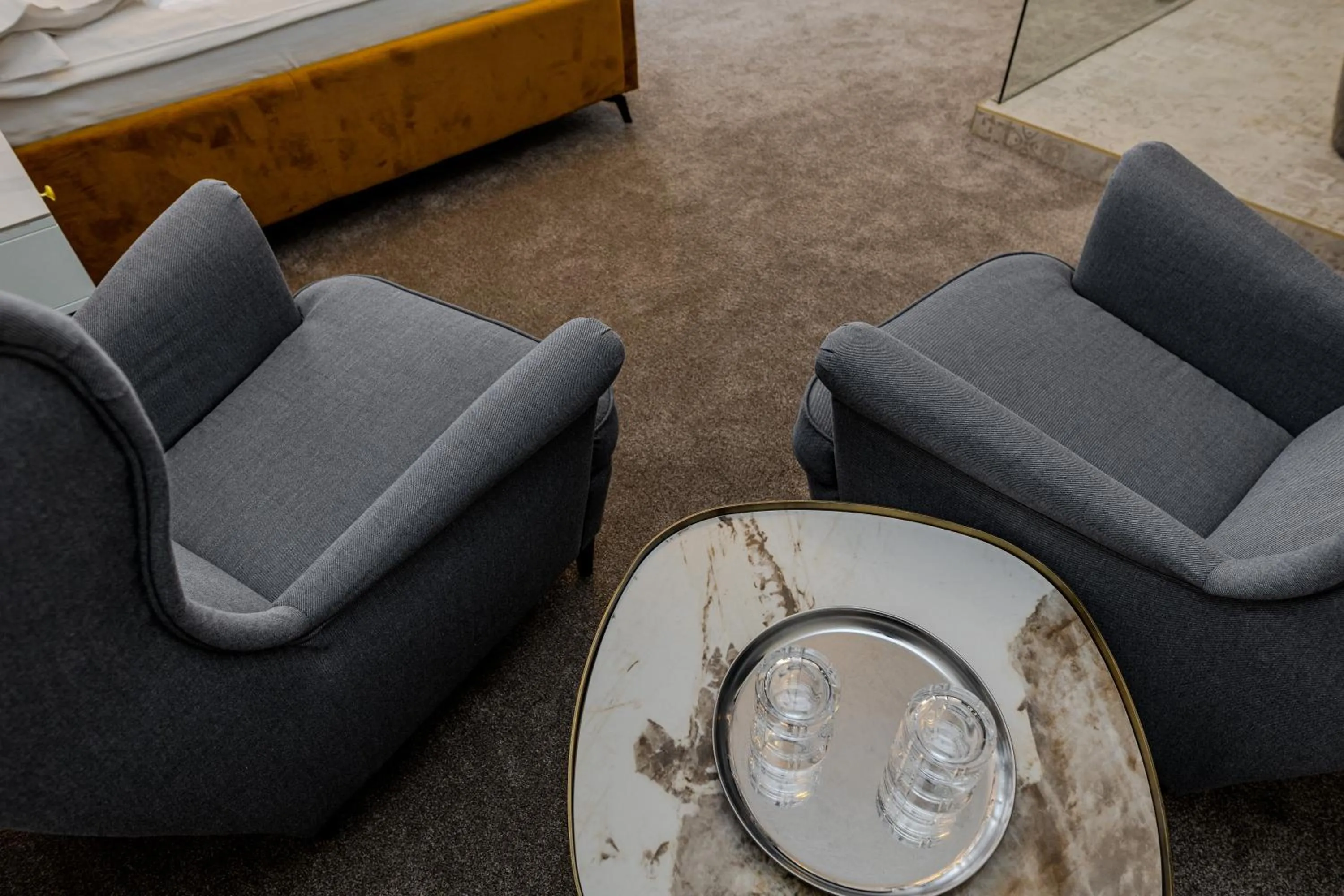 Seating area in La Maison de Caroline