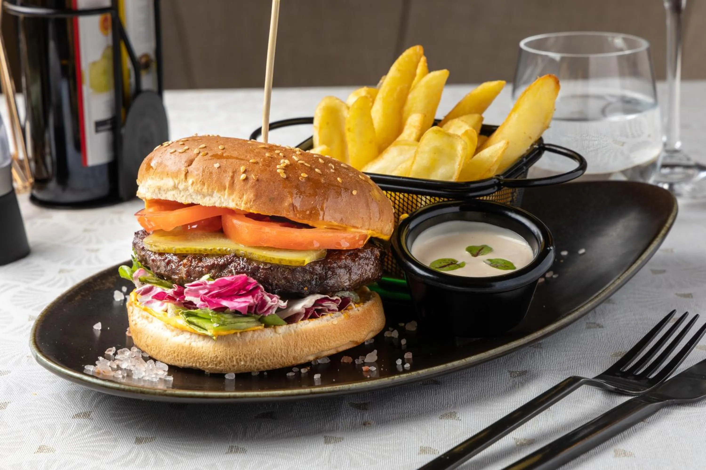 Restaurant/places to eat in La Maison de Caroline