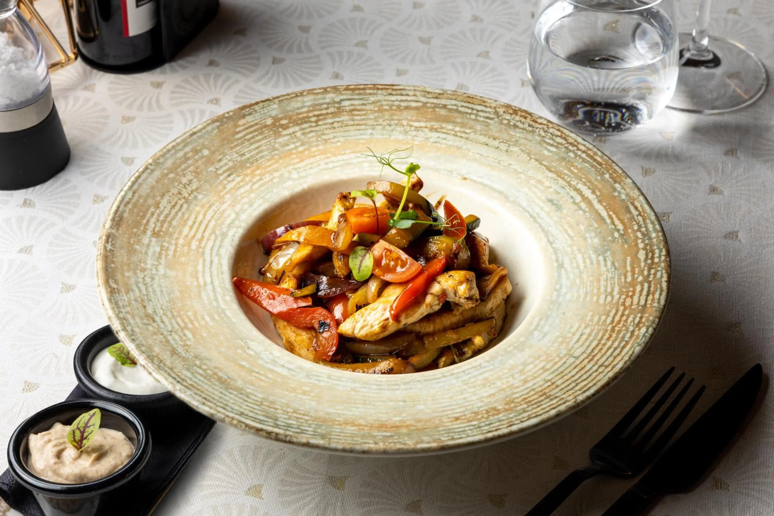 Restaurant/places to eat in La Maison de Caroline