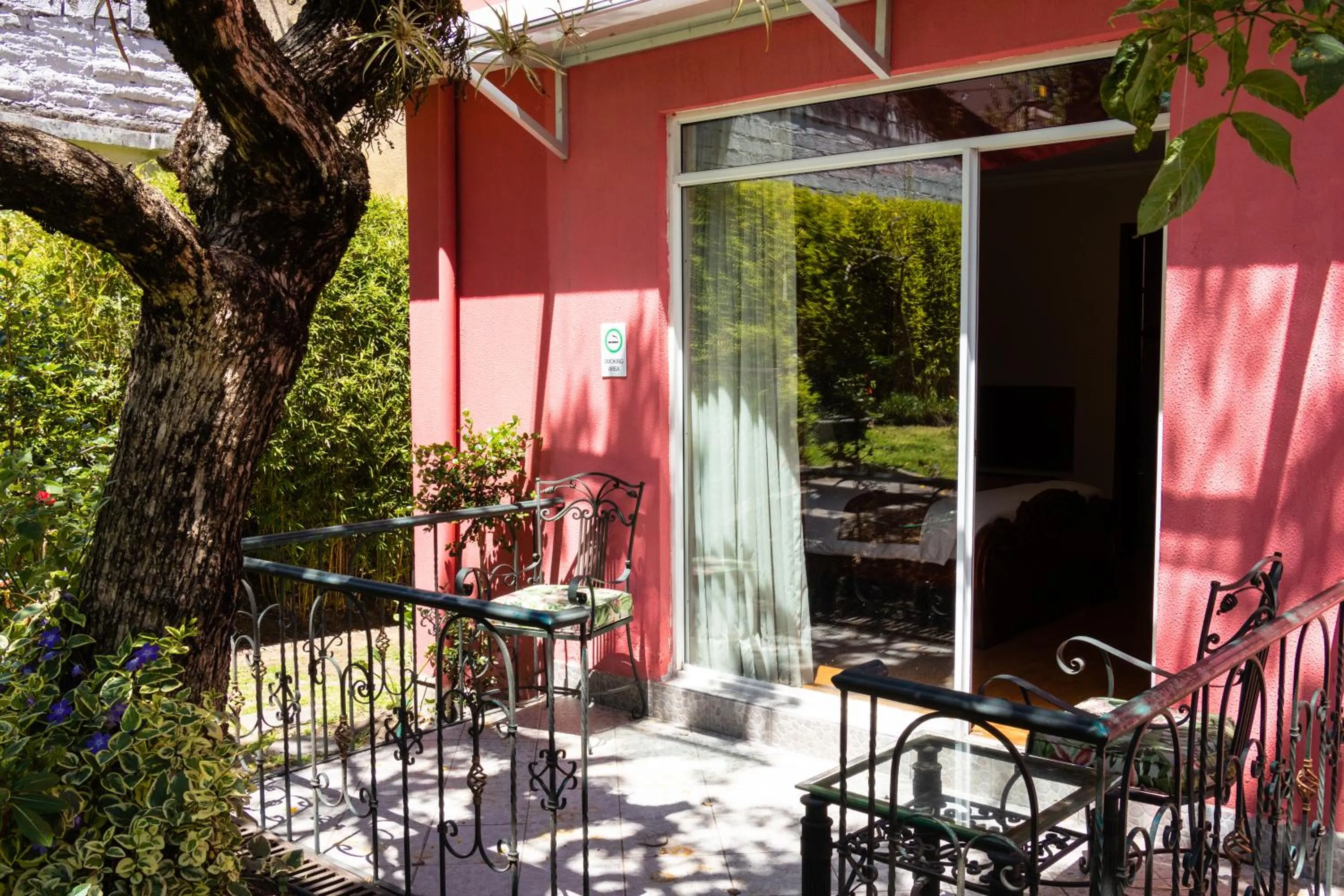 Patio in Casa Aliso Hotel Boutique